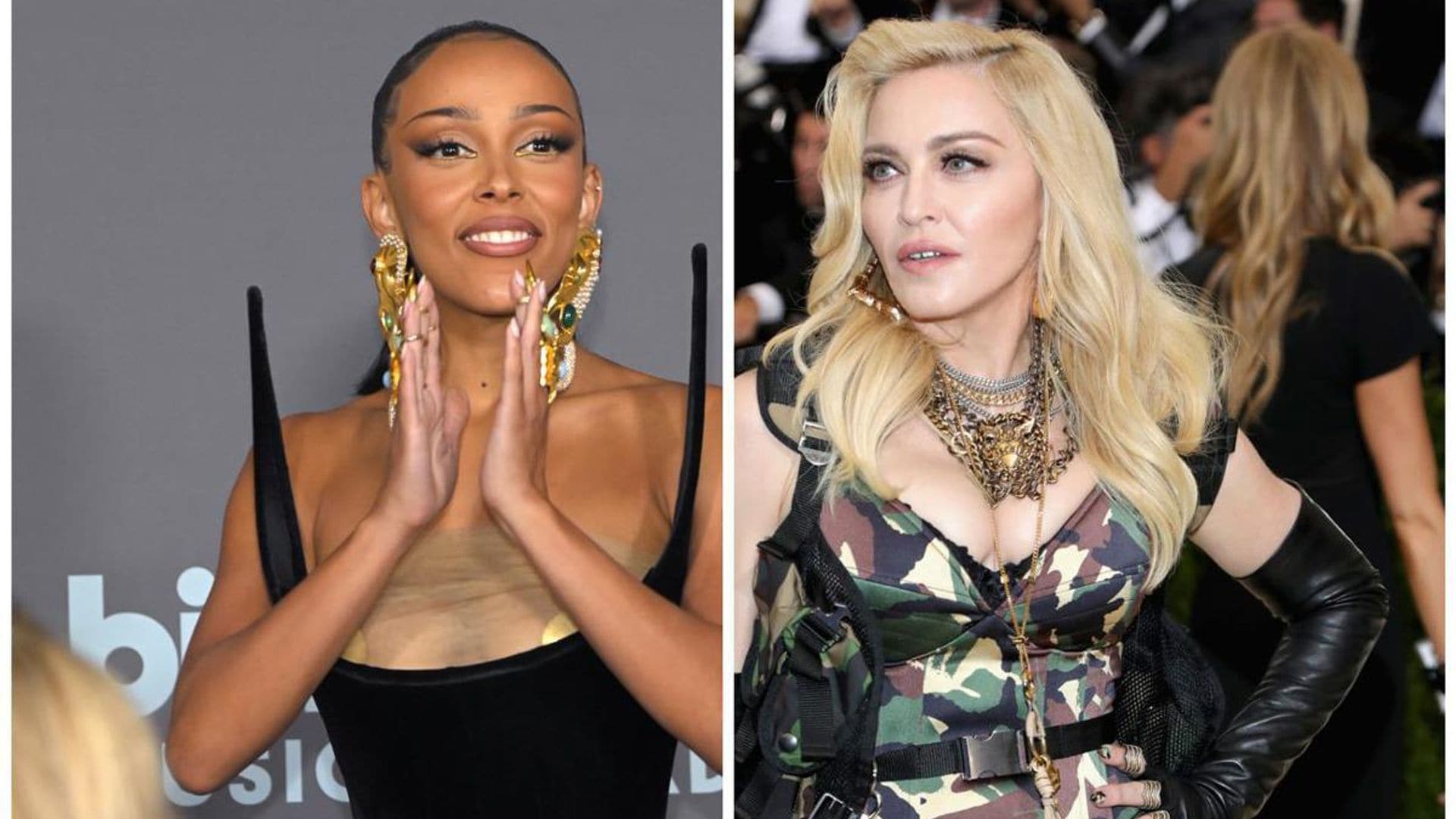Madonna shows support to Doja Cat with the sweetest message