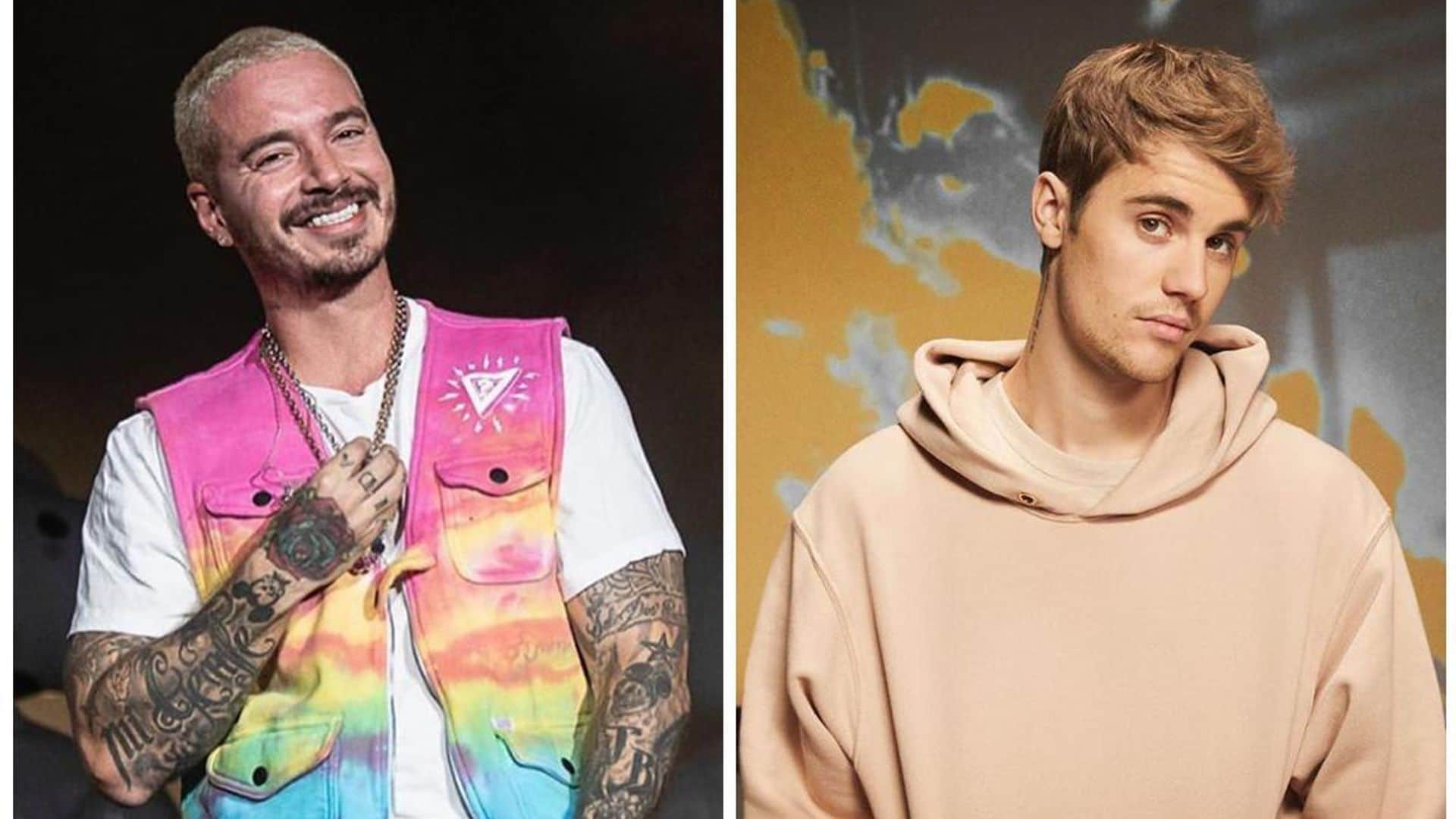 J Balvin says he has a lot in common with Justin Bieber