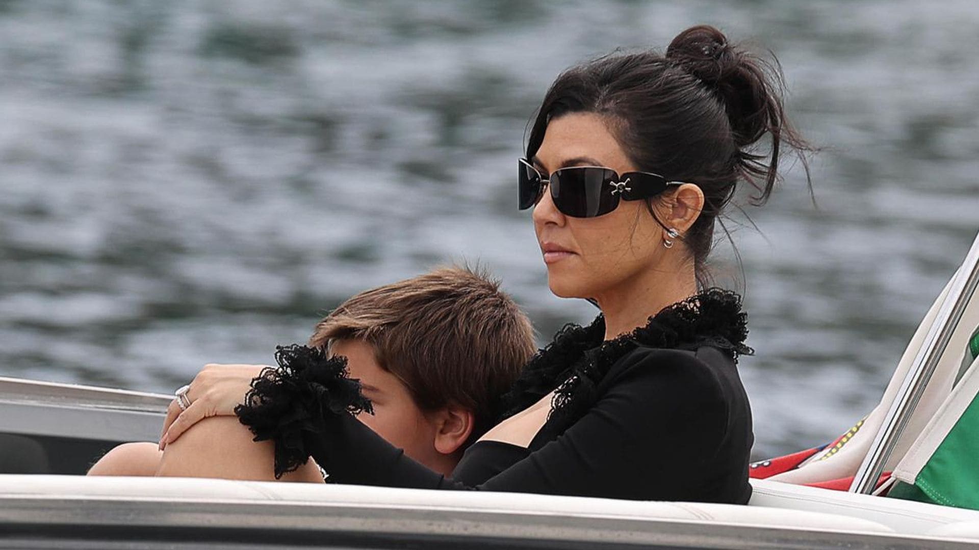 Kourtney Kardashian catches one of her kids Googling scary things