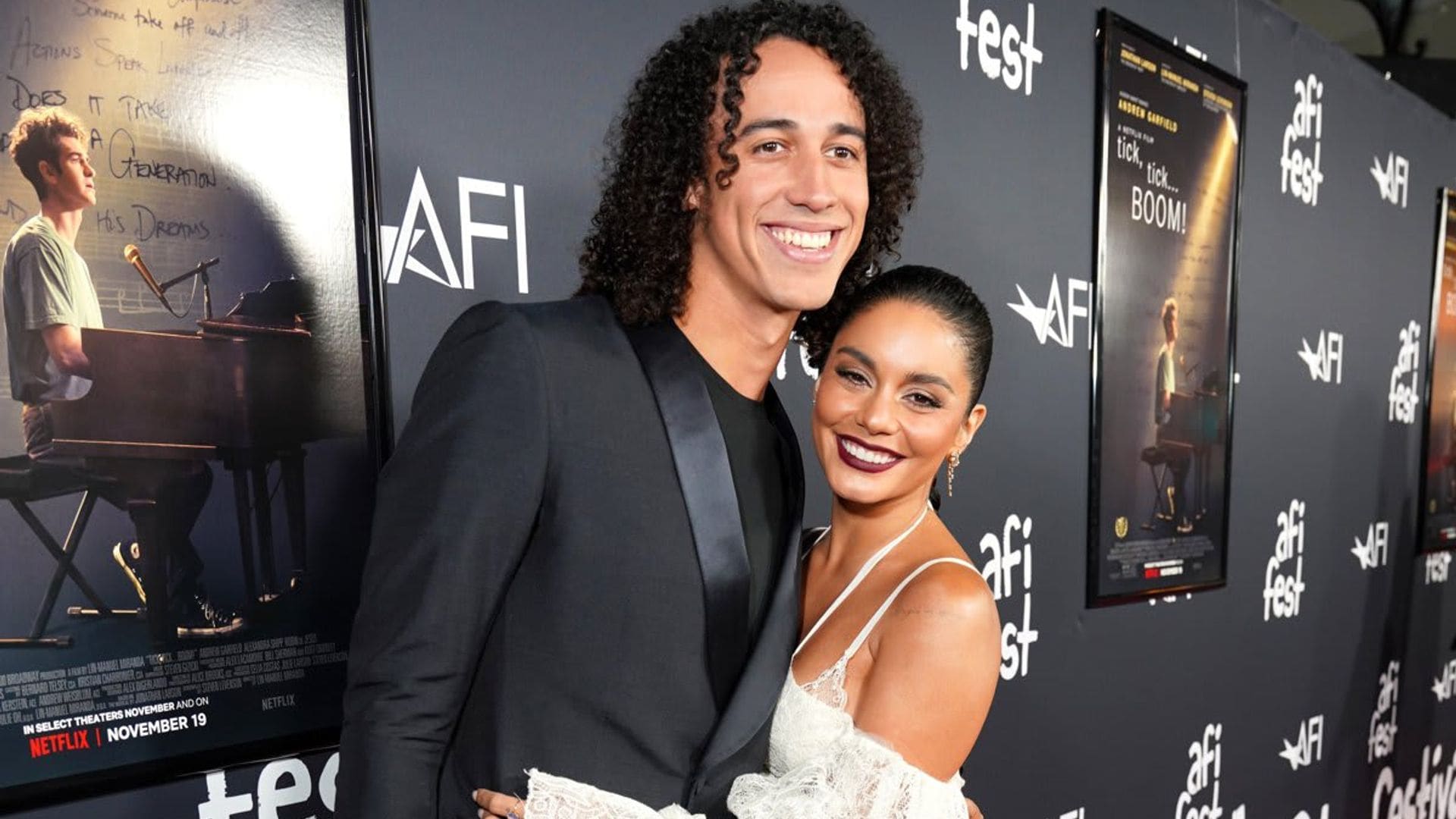 Vanessa Hudgens and Cole Tucker make their red carpet debut