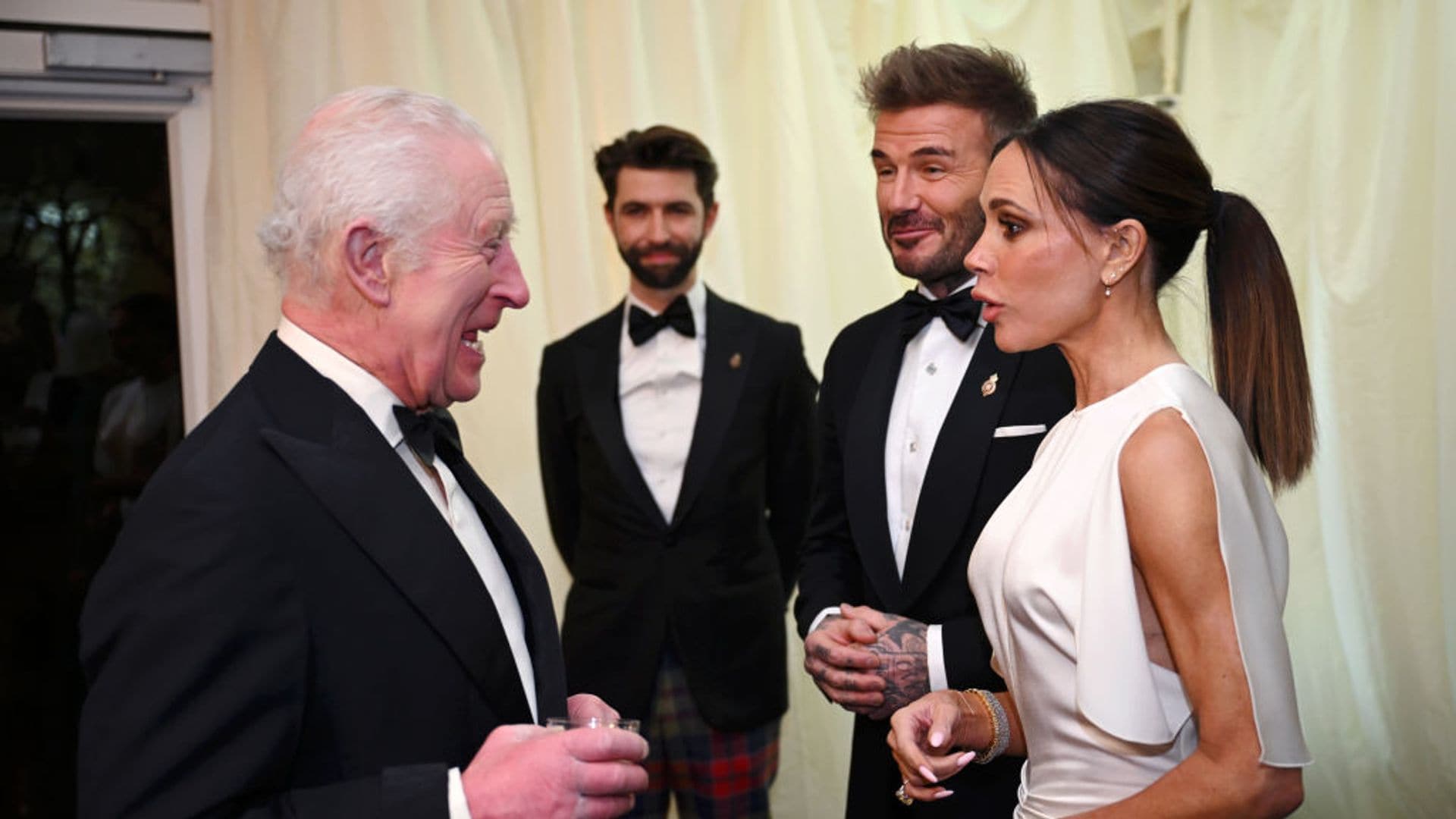 David and Victoria Beckham Dine with King Charles at Highgrove