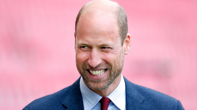 LLANELLI, UNITED KINGDOM - SEPTEMBER 10: (EMBARGOED FOR PUBLICATION IN UK NEWSPAPERS UNTIL 24 HOURS AFTER CREATE DATE AND TIME) Prince William, Prince of Wales visits Parc y Scarlets, home of the Scarlets Rugby Union team, to meet members of the current Wales female international team who have recently qualified for the 2025 World Cup, and to present caps and brooches (as part of the the WRU's 'Missing Caps' campaign) to former players who were historically missed when they played for Wales on September 10, 2024 in Llanelli, Wales. The Prince of Wales visited Llanelli in South Wales on Tuesday to celebrate the region's rich culture and sporting achievements, while engaging with local residents. (Photo by Max Mumby/Indigo/Getty Images)