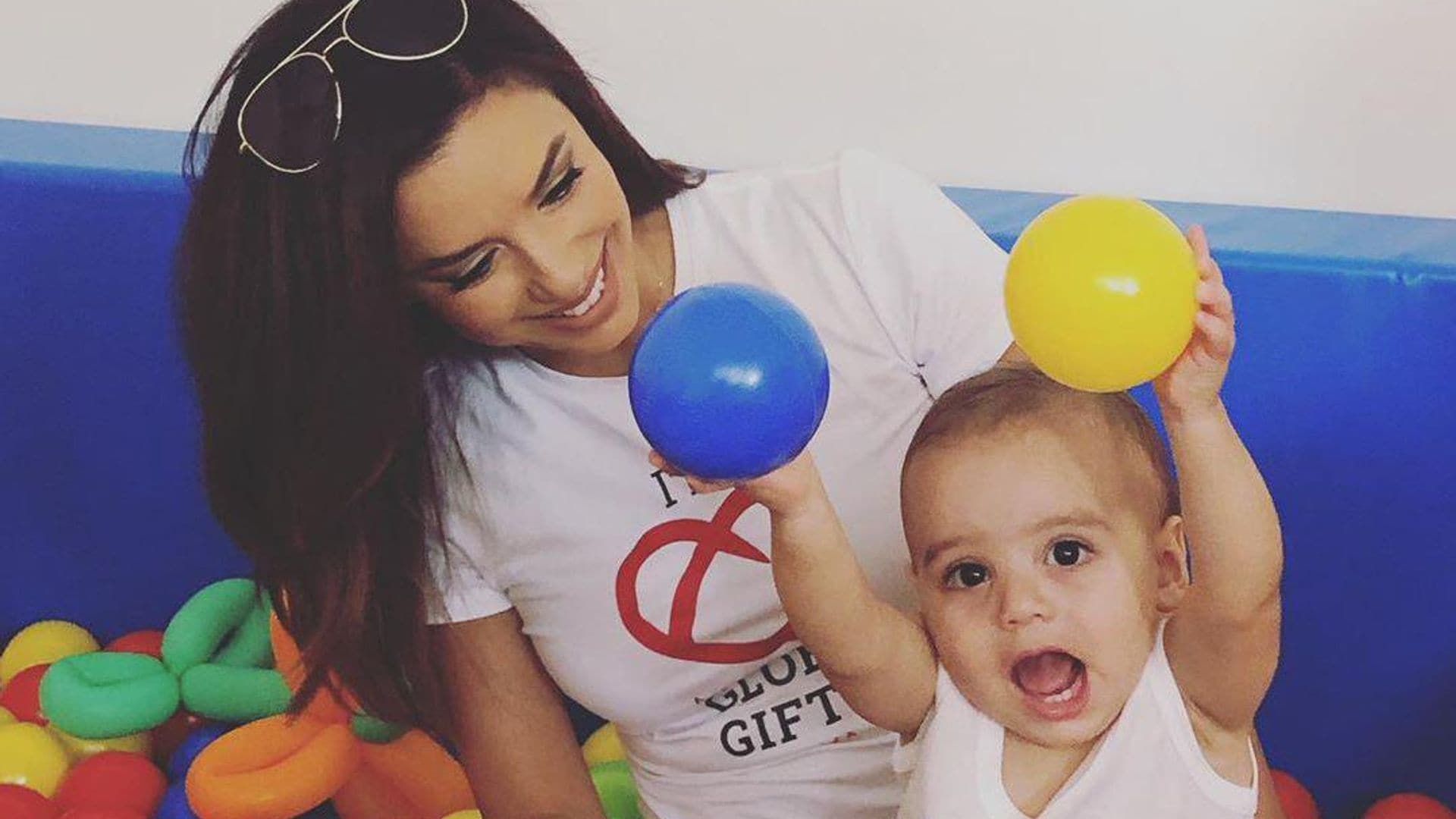 Eva Longoria’s baby boy Santi looks all grown up in new photo