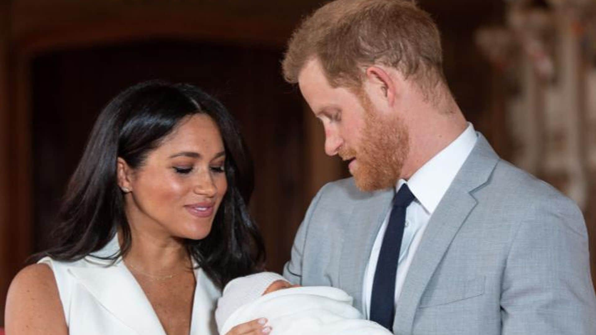 Meghan Markle shares new personal photo of baby Archie honoring Princess Diana for Mother's Day!