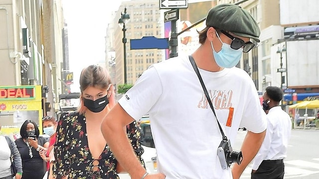 Kaia Gerber and Jacob Elordi