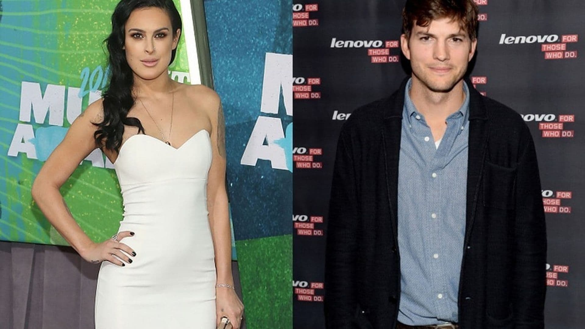 Ashton Kutcher praises Rumer Willis for writing about body confidence