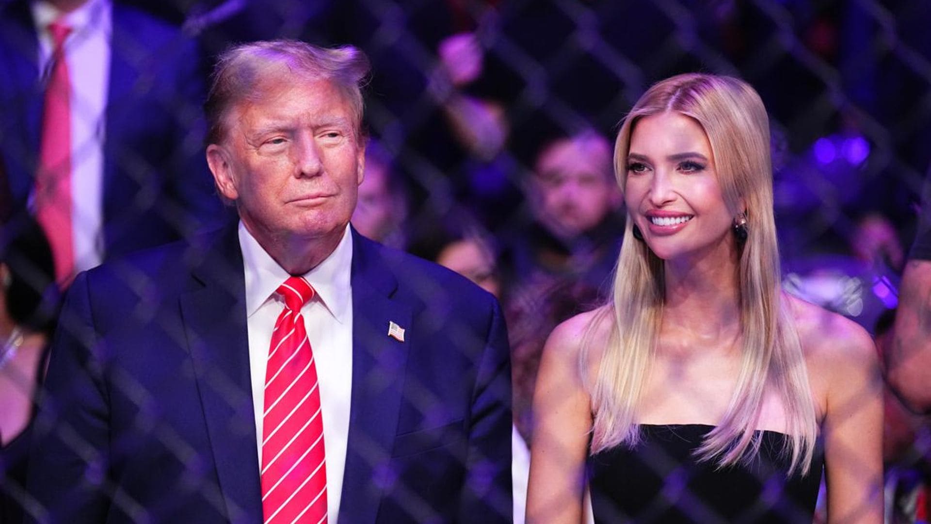 Ivanka and Donald Trump attend UFC match together