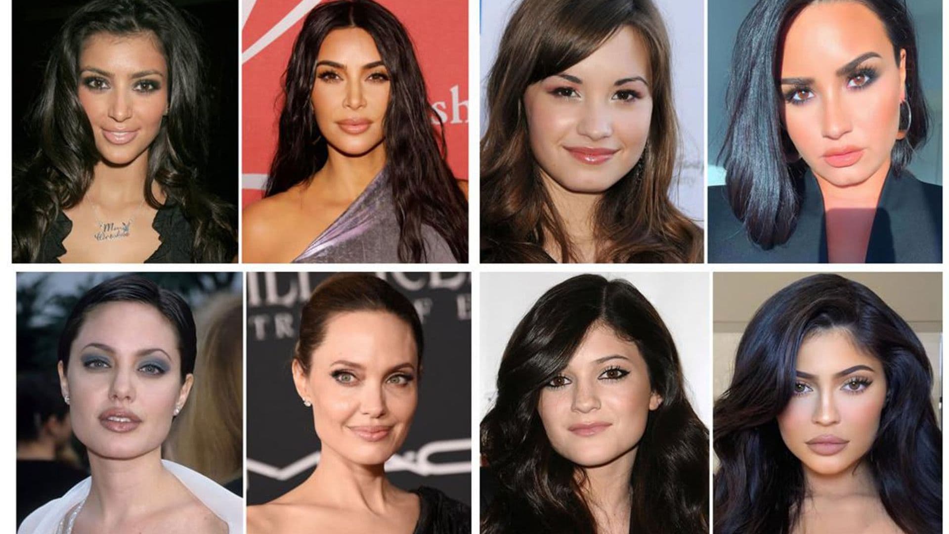 See Kim Kardashian, Kylie Jenner, JLo and more stars’ makeup evolution over the years