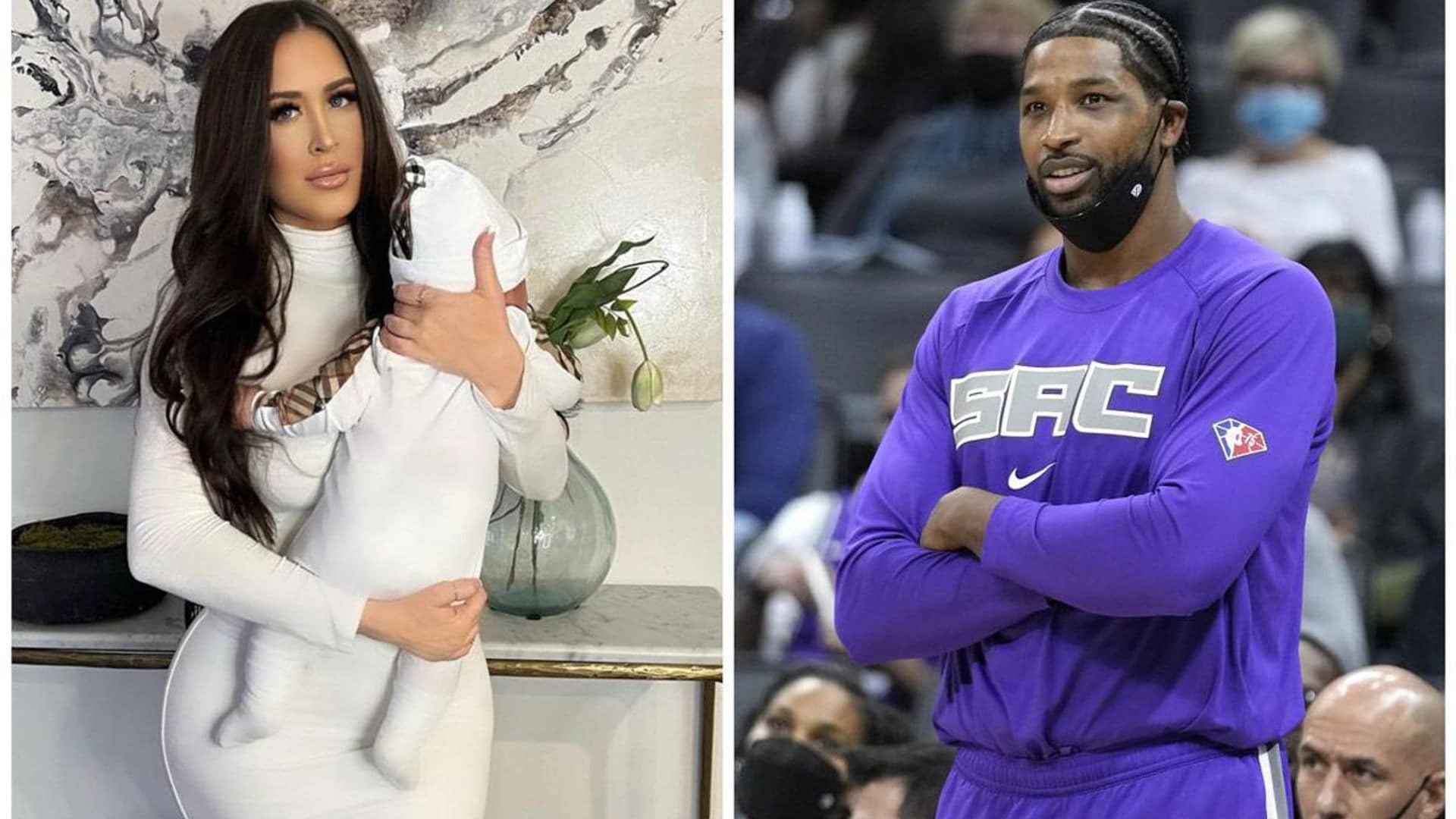 Maralee Nichols reveals the name of her baby with Tristan Thompson