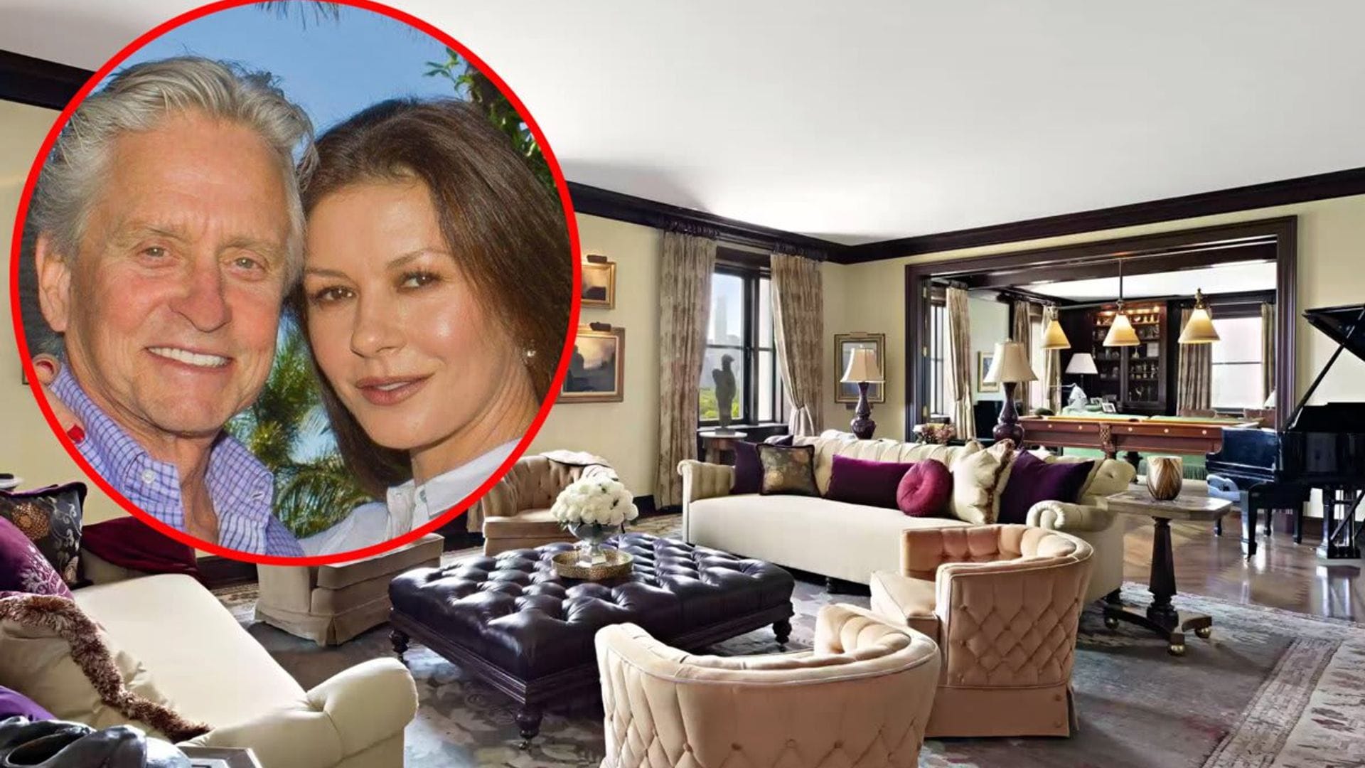 Michael Douglas and Catherine Zeta-Jones have listed their New York penthouse for $21.5 Million