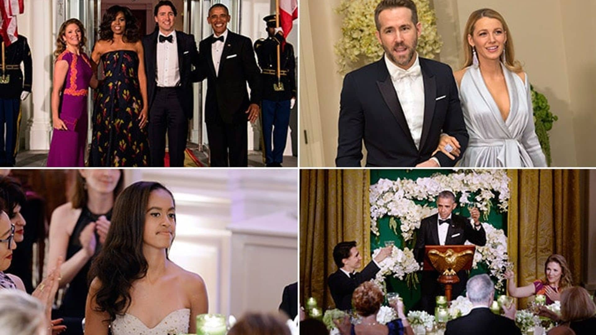 In pictures: Inside the lavish White House state dinner for Justin Trudeau and wife Sophie