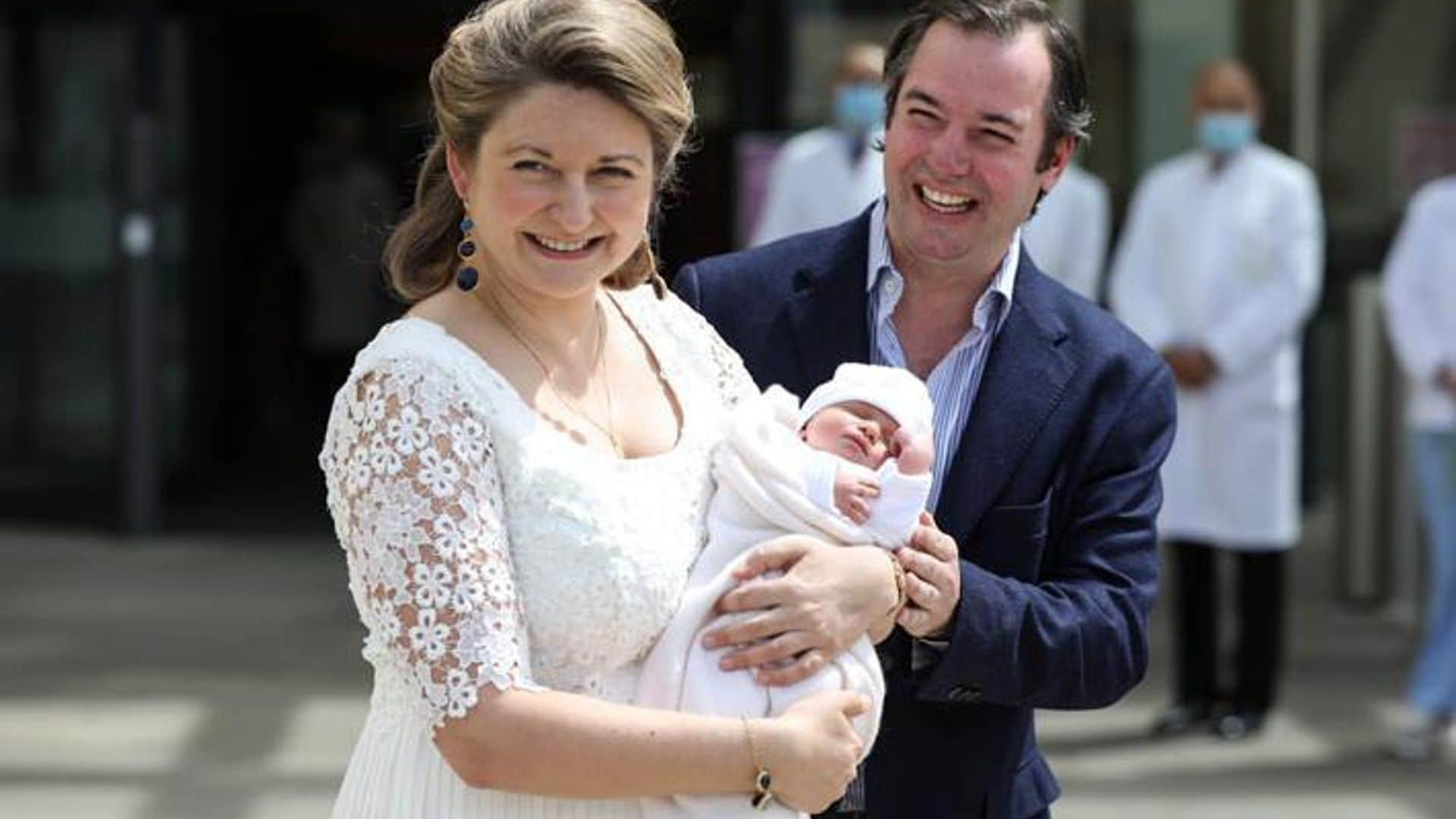 New mom Princess Stephanie steps out for first post-baby engagement