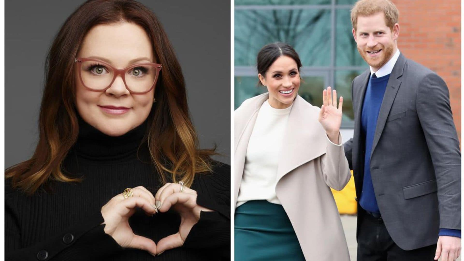 Melissa McCarthy praises Prince Harry and Meghan Markle for starting a new chapter in life