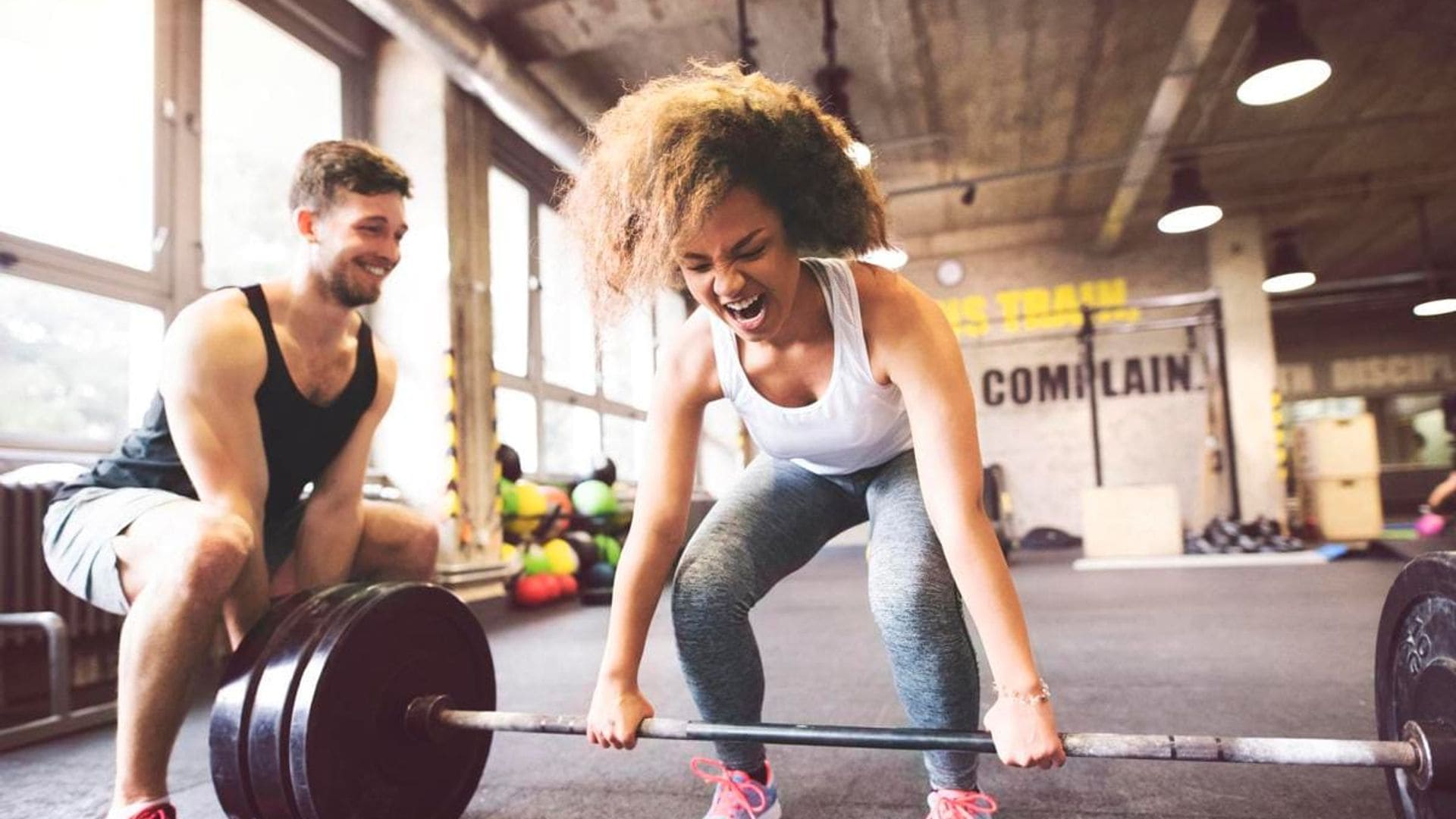 woman working out