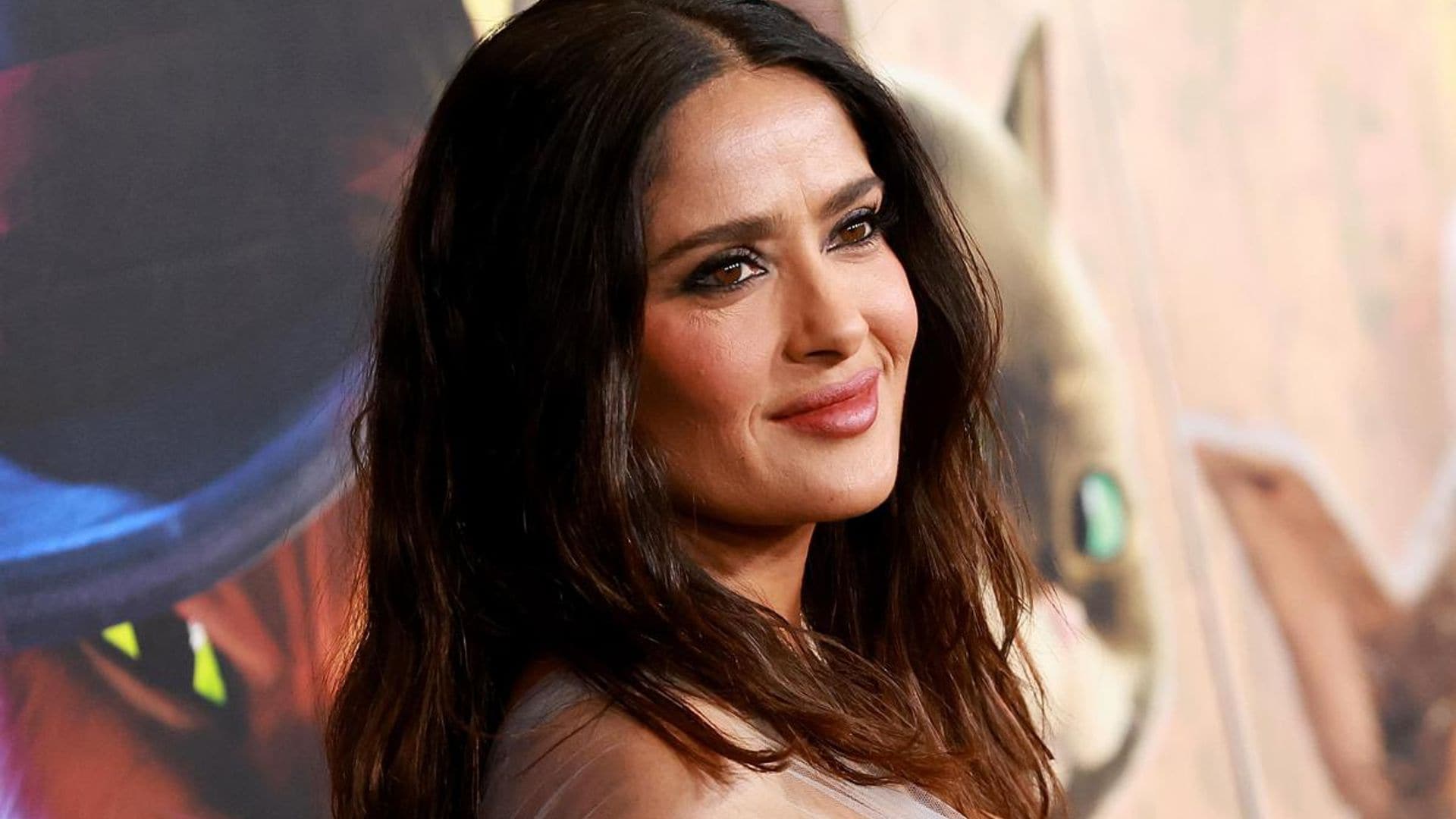 Salma Hayek is facing her fears: The actress welcomes 2023 with determination