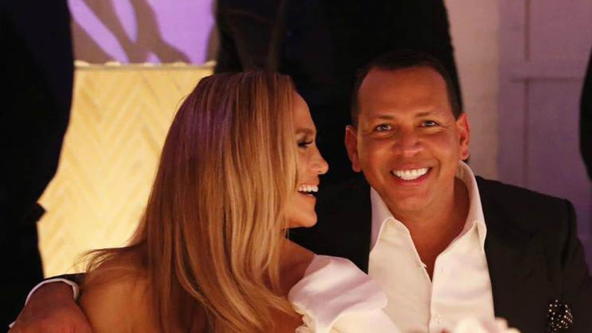 Jennifer Lopez and Alex Rodriguez engagement party