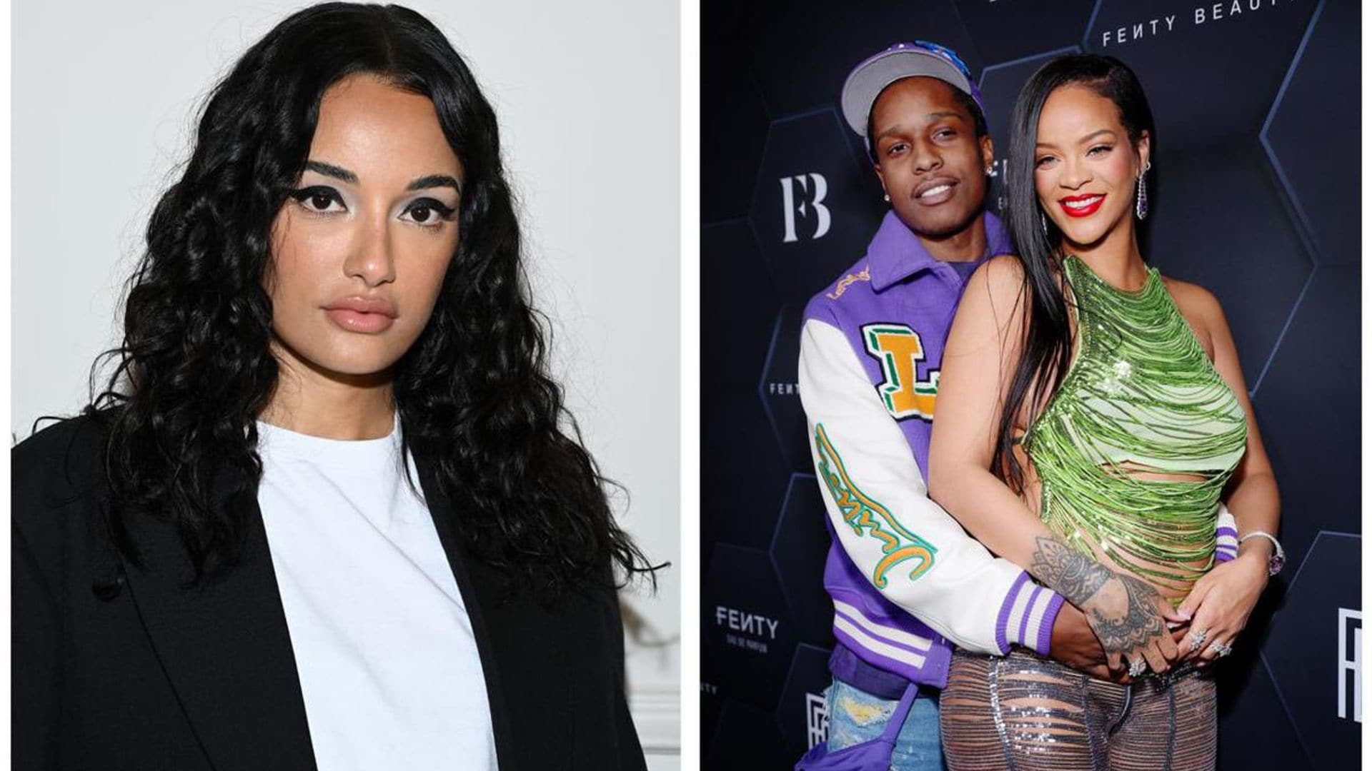Amina Muaddi responds to her involvement in Rihanna and A$AP Rocky cheating rumors