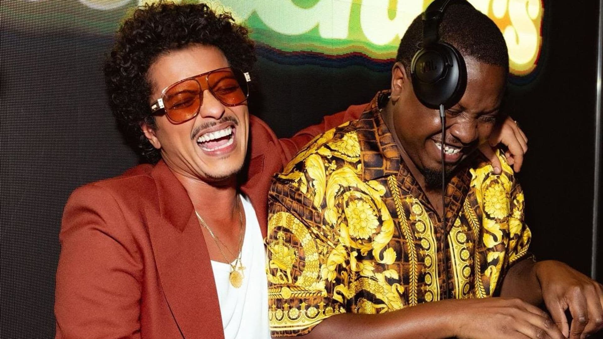 Bruno Mars performs at star-studded JBL Fest