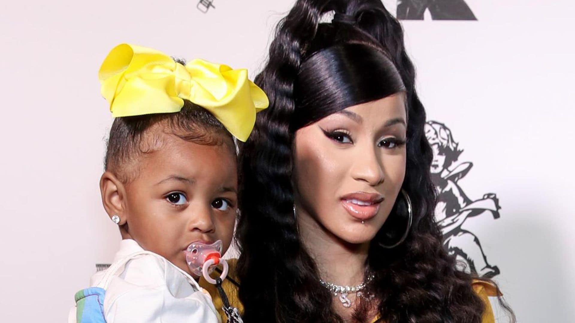 Cardi B and her baby Kulture head to the mall in the cutest matching outfits