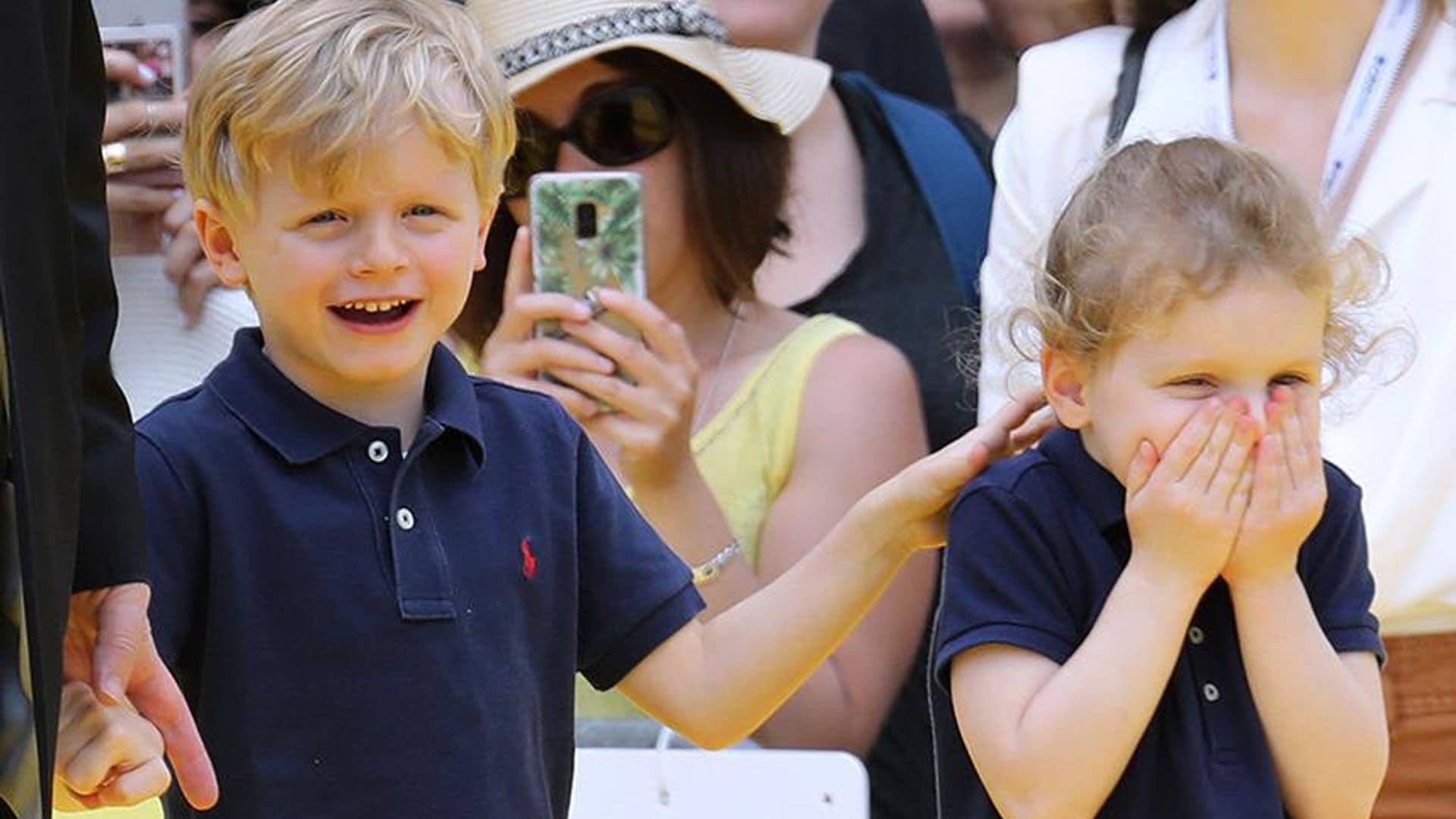 Monaco Royals make a grand entrance for back to school season