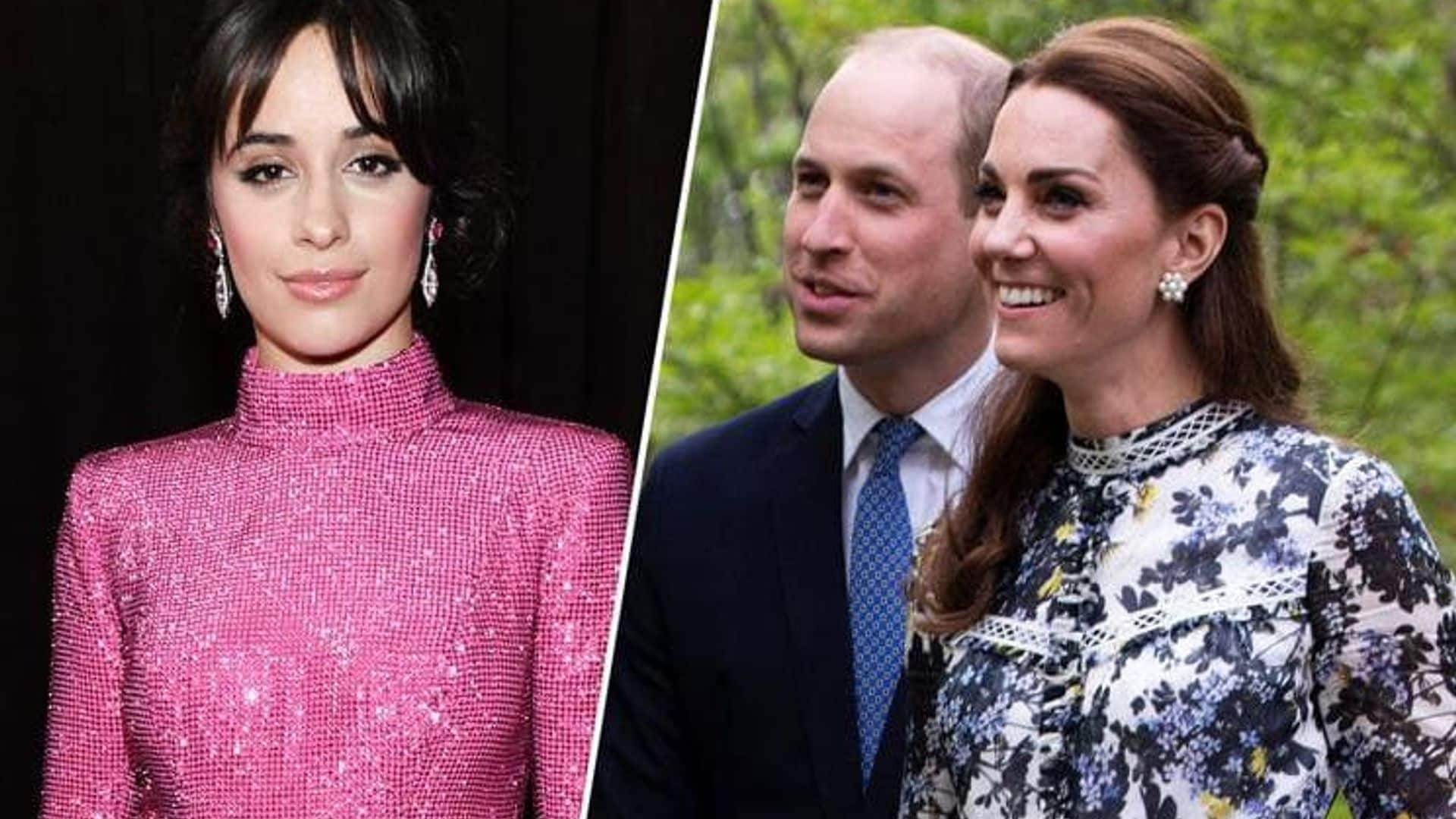 Camila Cabello reveals she stole something from Kensington Palace—and Kate and William react