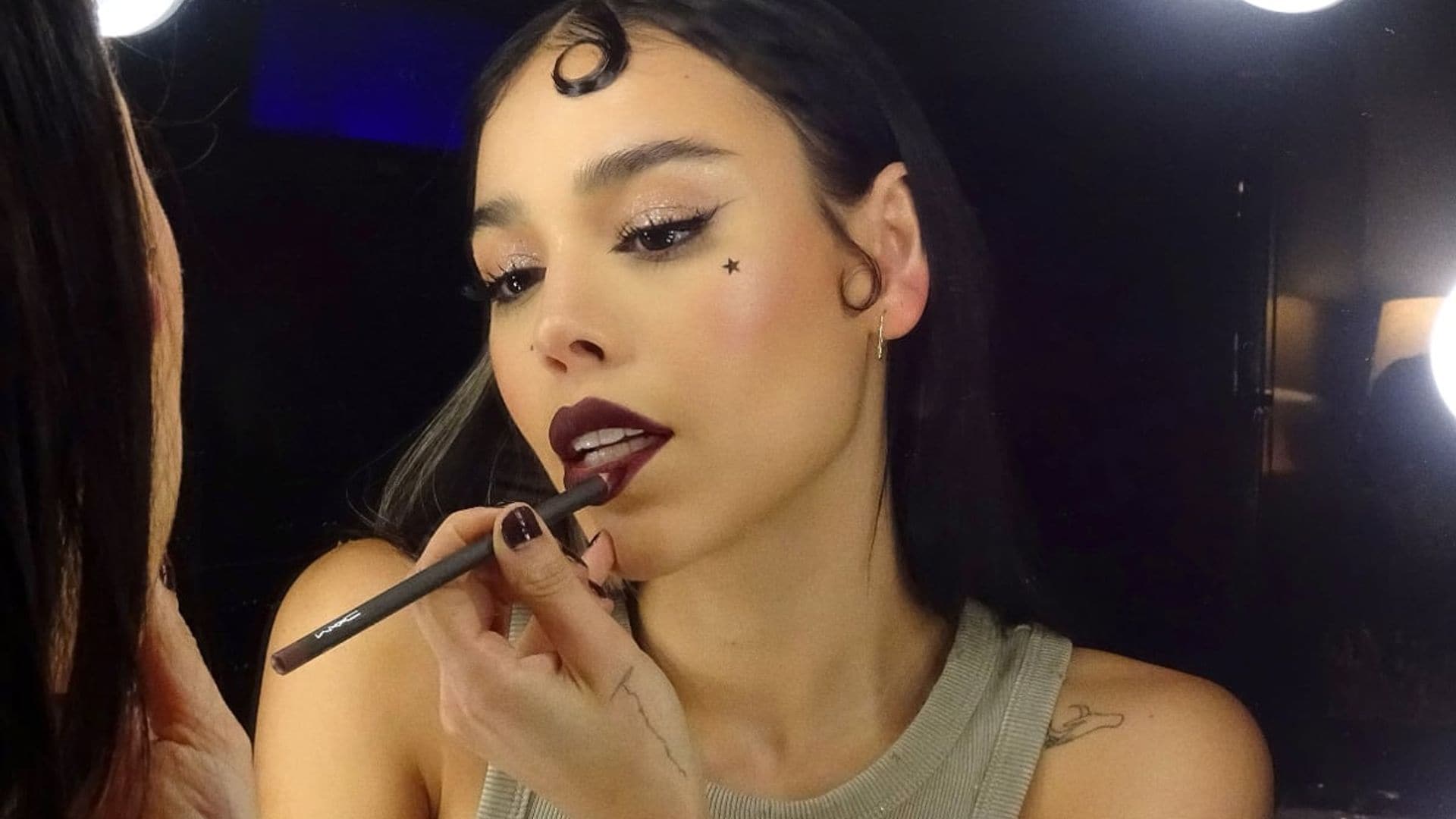 Danna Paola is in her ‘dark’ era and these makeup looks are here to prove it: ‘I’m a really emo girl’