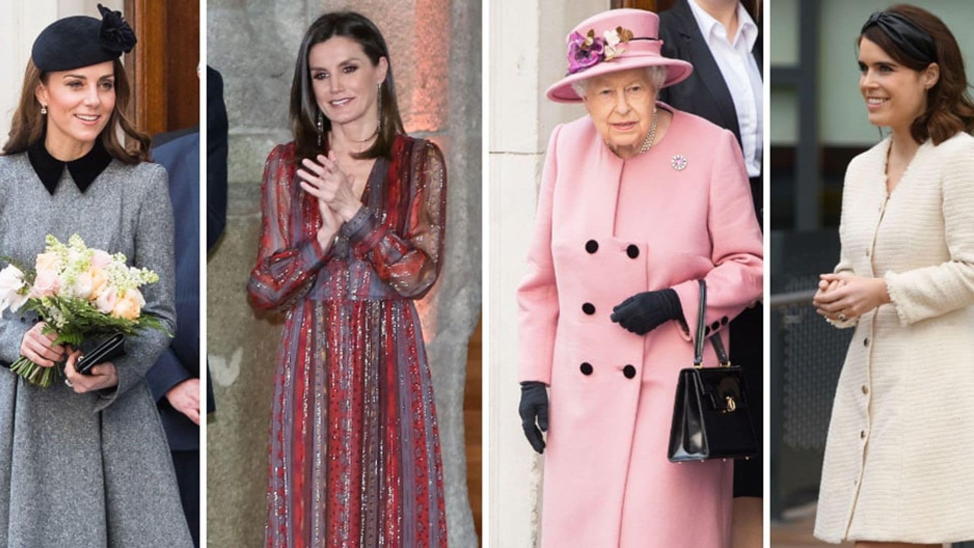 Royal Elegance: Kate Middleton, Princess Eugenie and other royals step out in spring-ready style