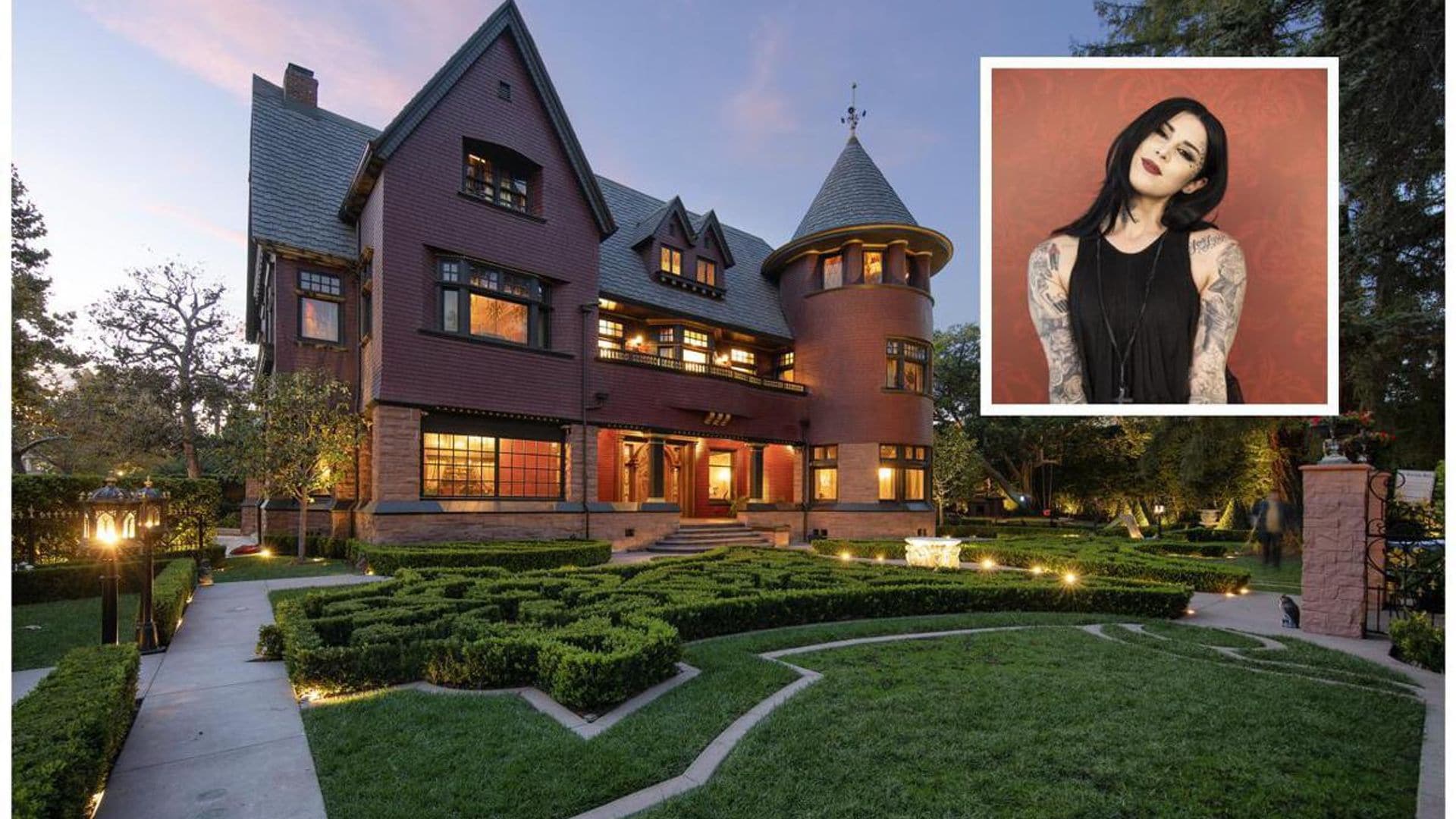 Inside Kat Von D's stunning but spooky $15 million mansion