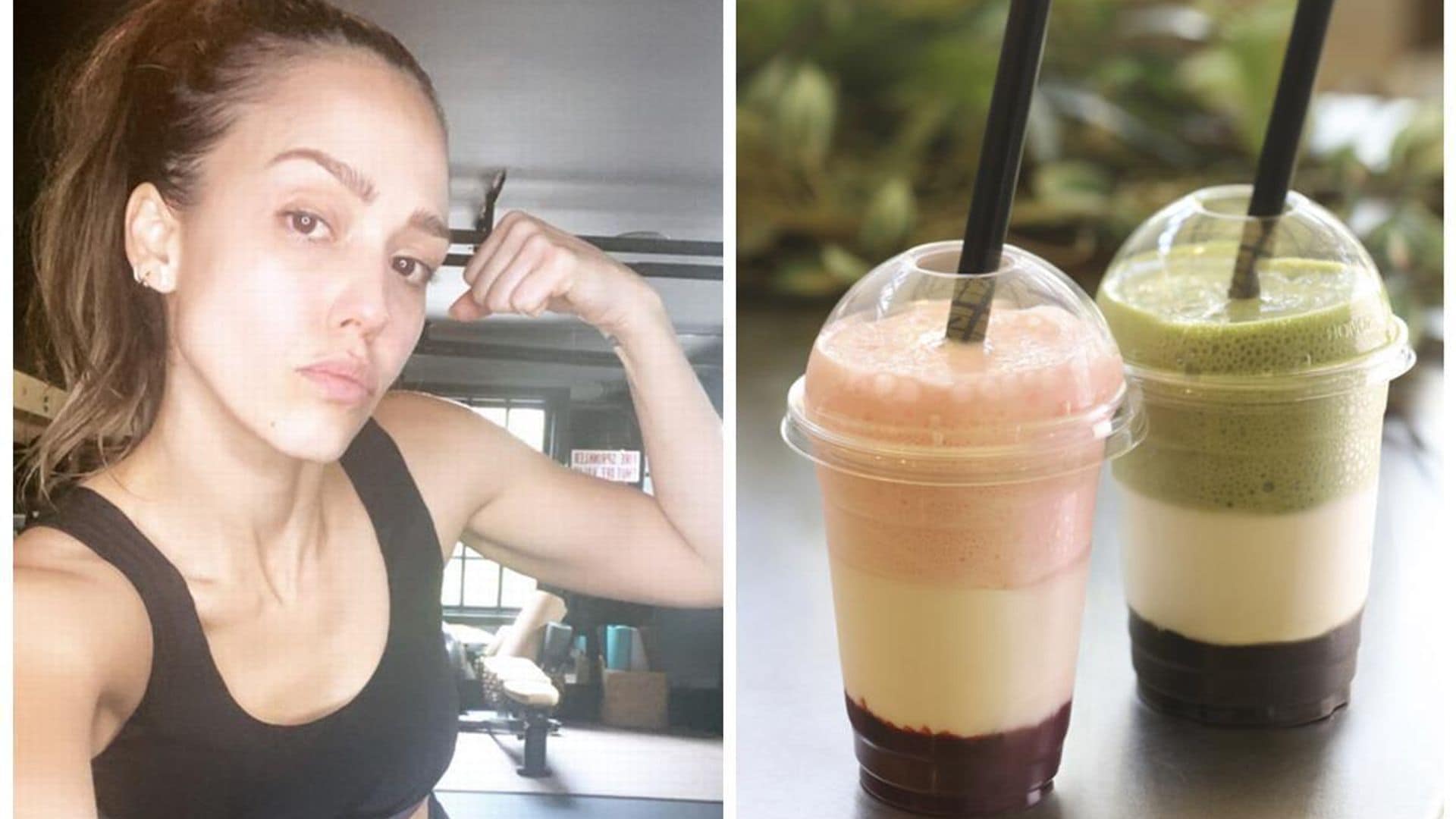 Jessica Alba’s super smoothies will supercharge your body pre- and post-workout