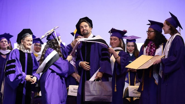 Lin-Manuel Miranda Delivers Hunter College Commencement Address