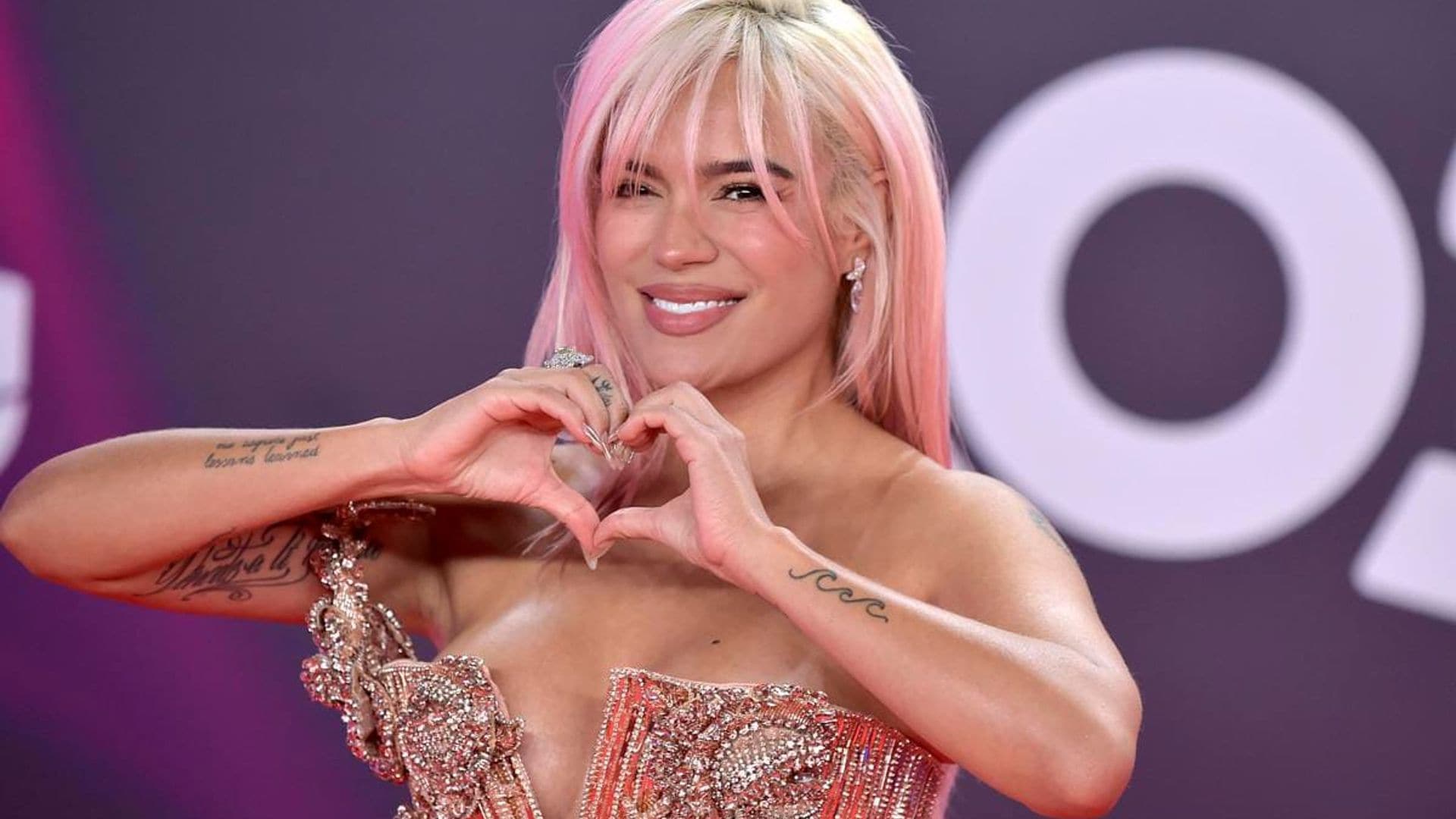 Recreate Karol G’s Latin Grammy beauty glow