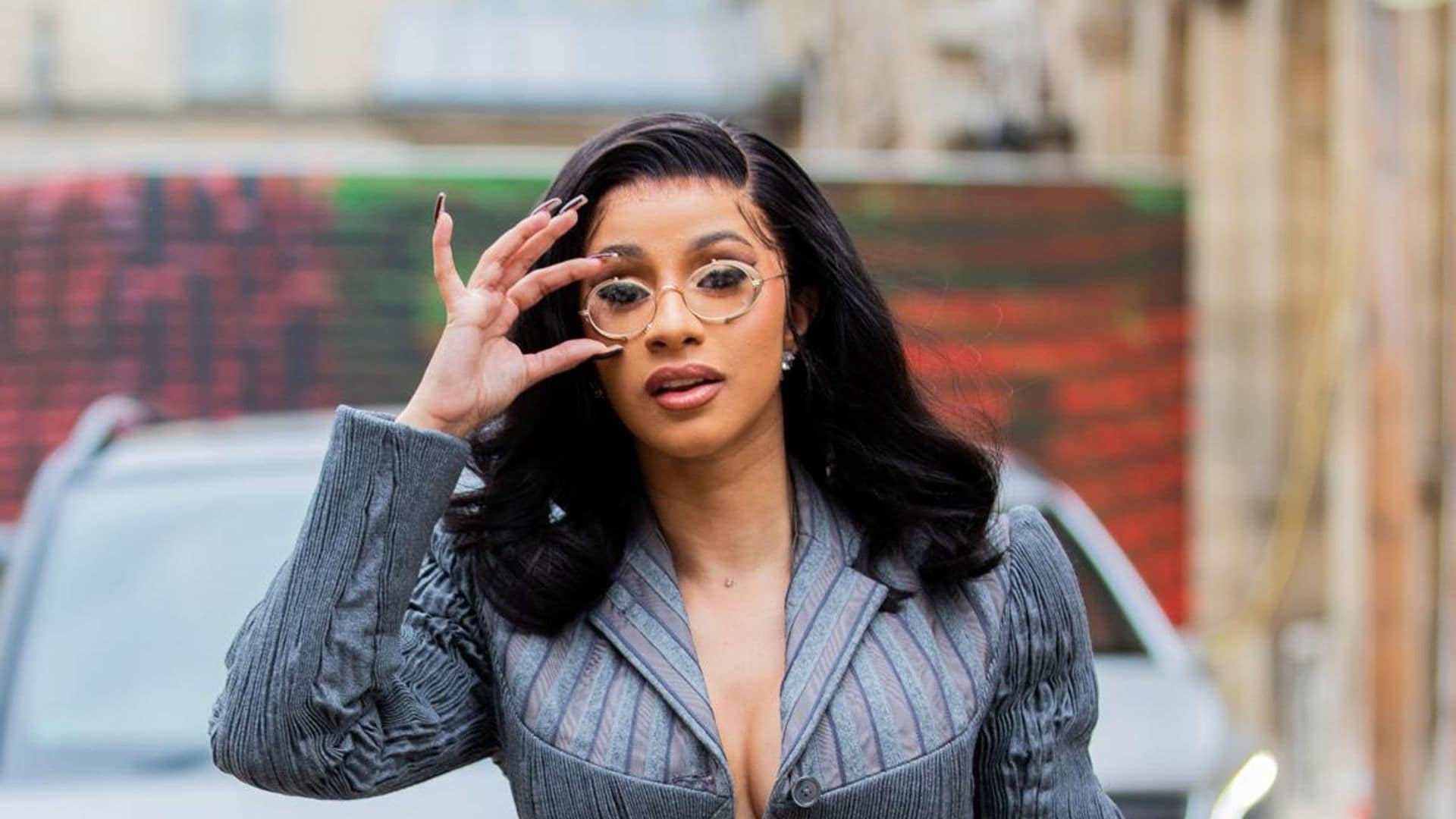 Cardi B transforms into ‘the teacher’ during Paris Fashion Week