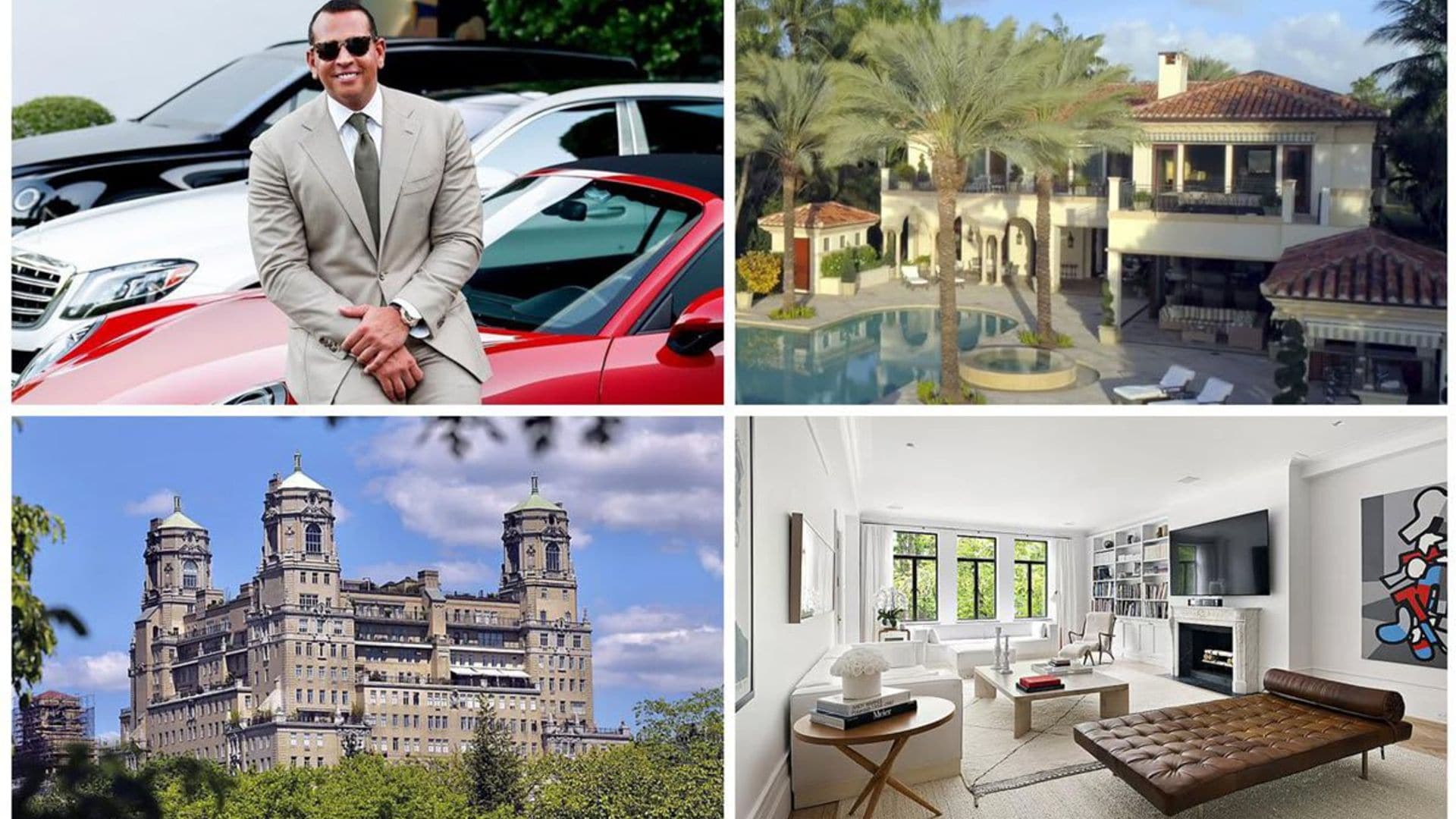 A-Rod: See his emporium of mansions and luxury apartments in NY and Miami