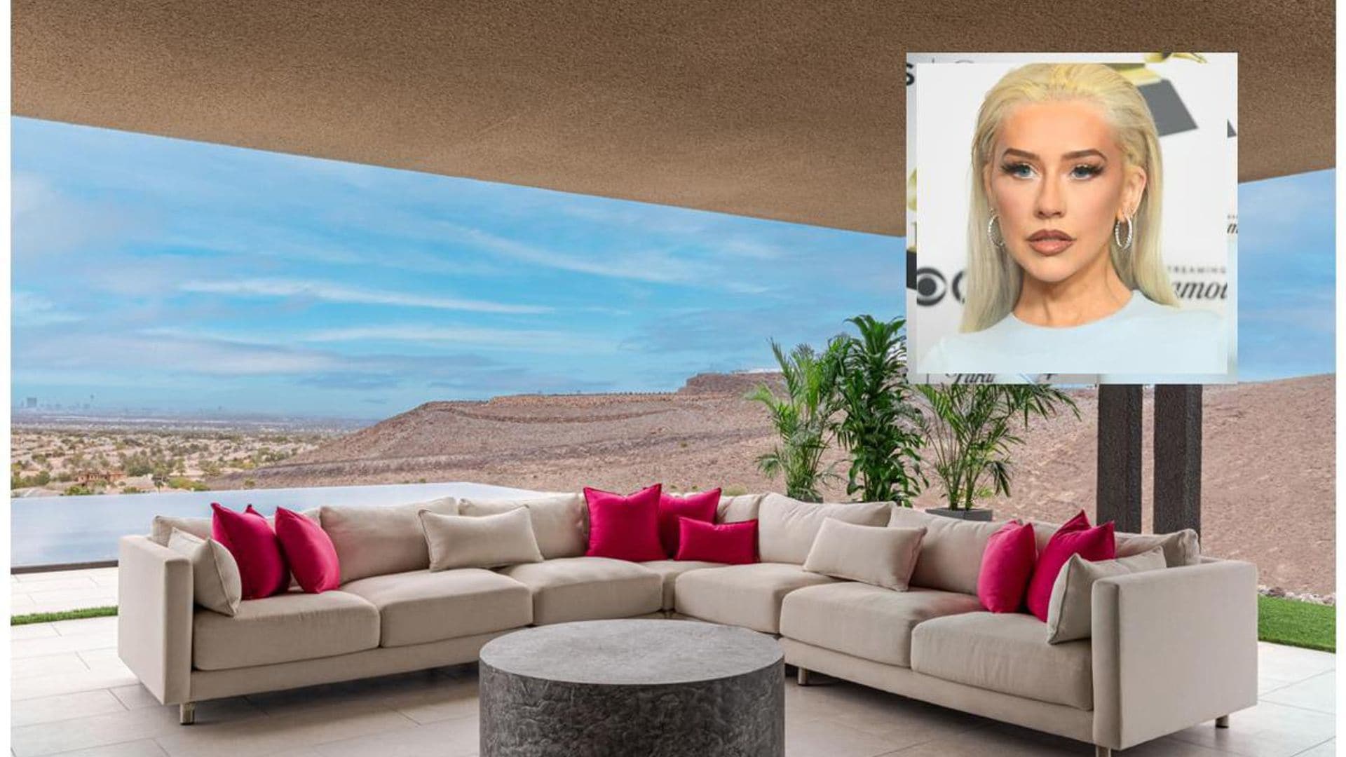 Christina Aguilera invites guests to join her in a Vegas Airbnb
