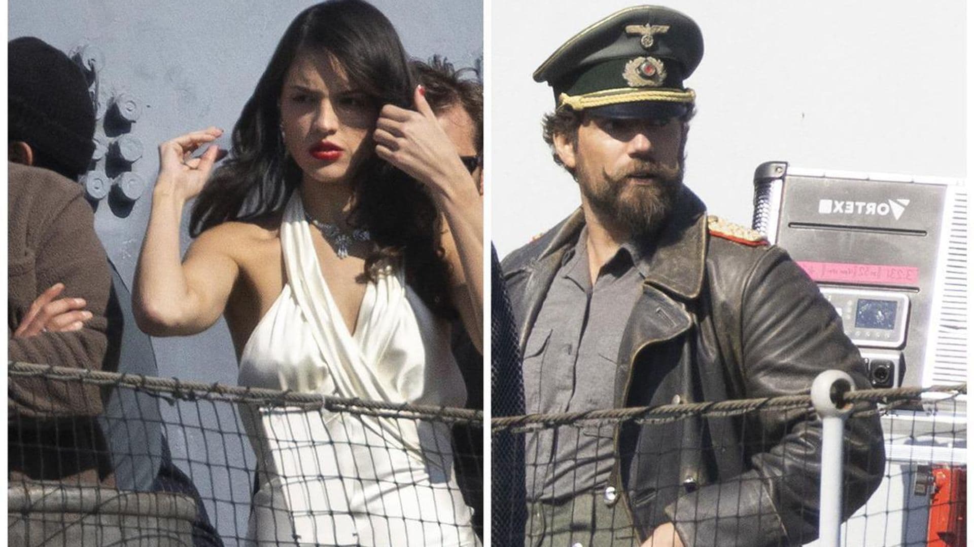 Eiza González channels Marilyn Monroe on the set of her new film with Henry Cavill: See Pics