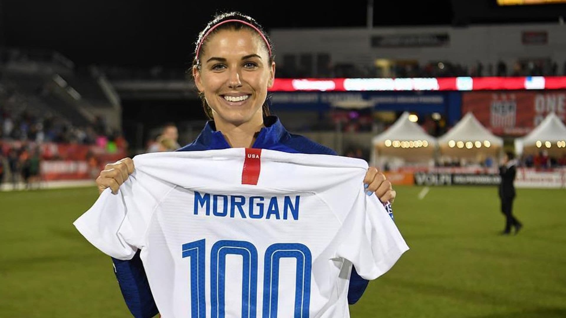 Alex Morgan, co captain Team USA