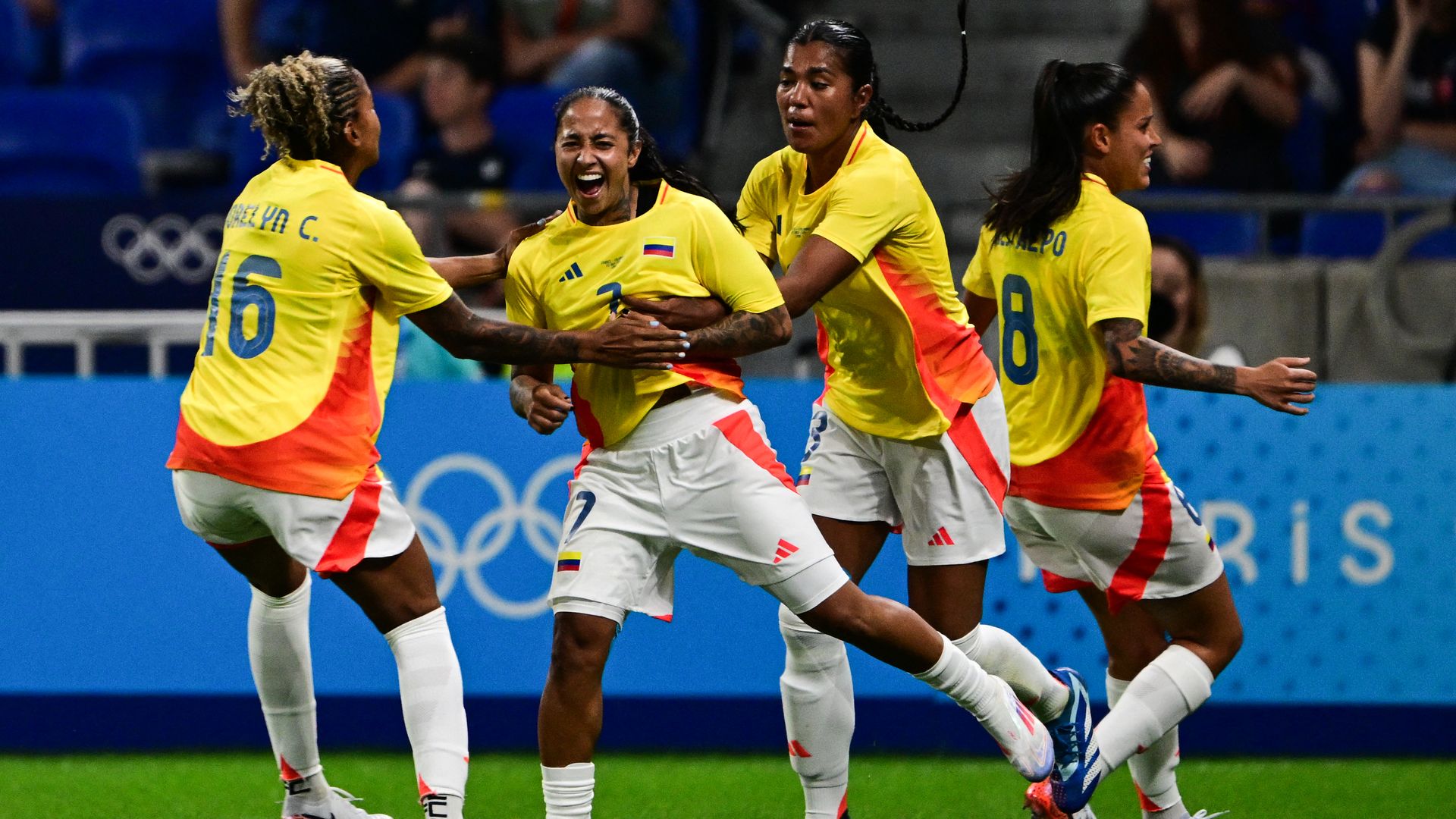 Colombia's national women's soccer team make history during the 2024 Olympics