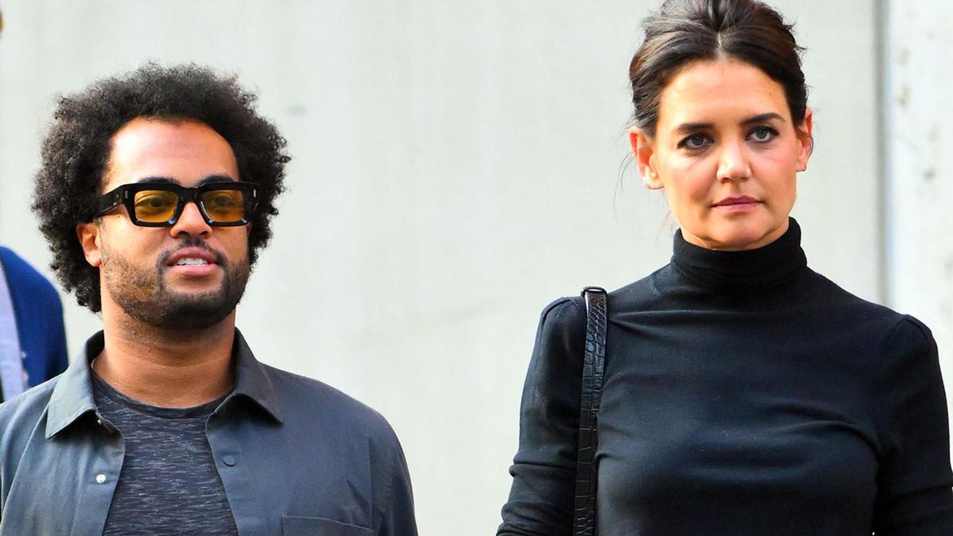 Katie Holmes and her boyfriend Bobby Wooten enjoy a date night in New York