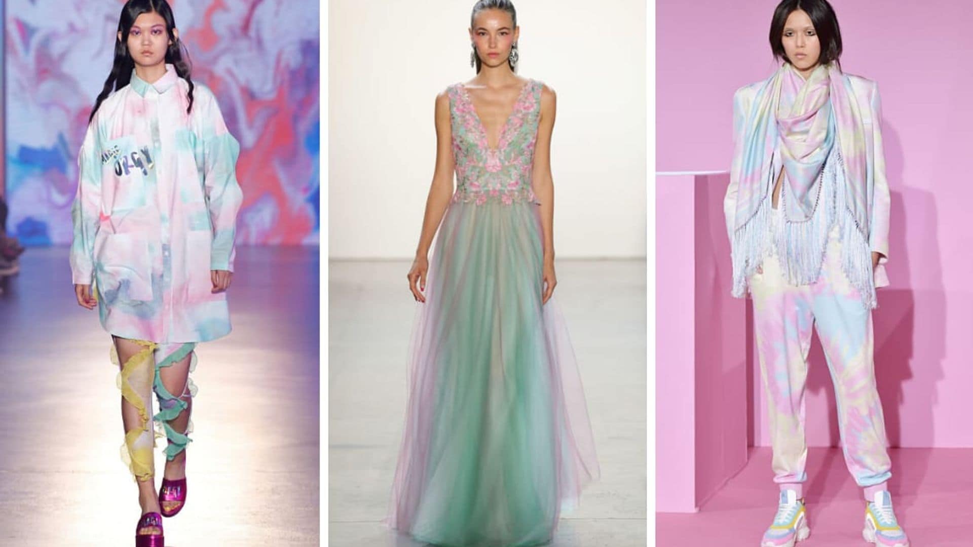 Colorful and sweet: the ombré gradient-effect takes over the runways