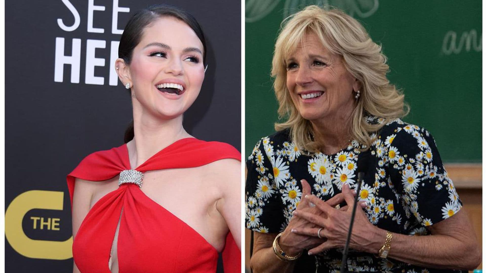 Selena Gomez teams up with Jill Biden for a good cause