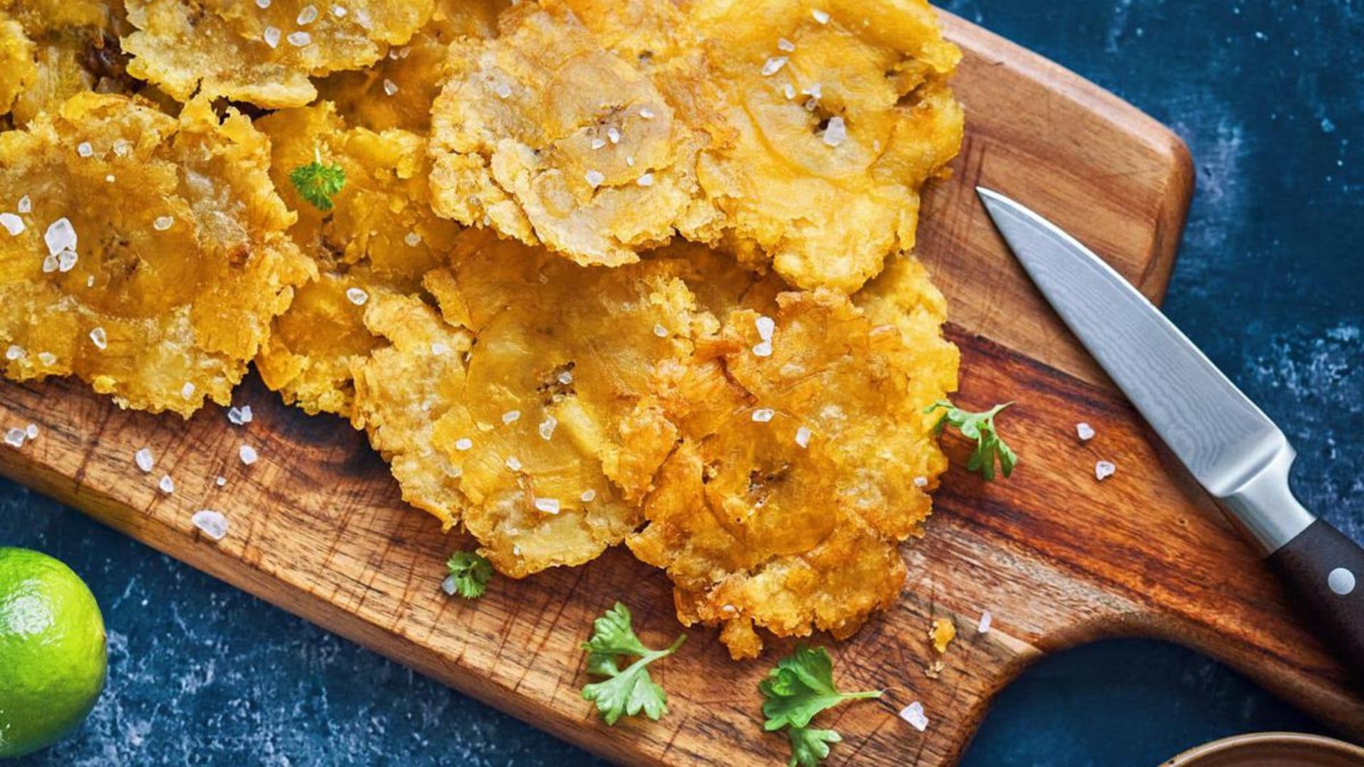 How to make fried green plantains (Tostones)