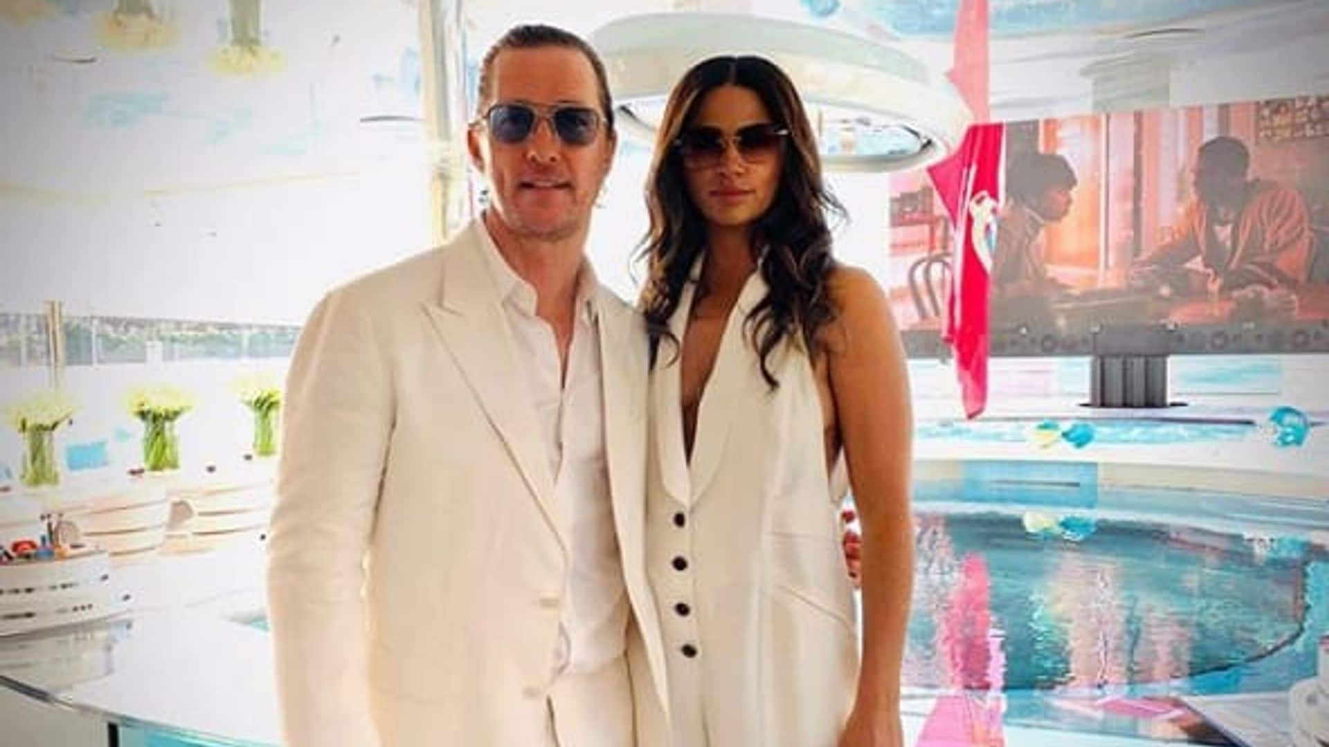 Matthew McConaughey makes rare appearance in wife Camila Alves’ cooking video