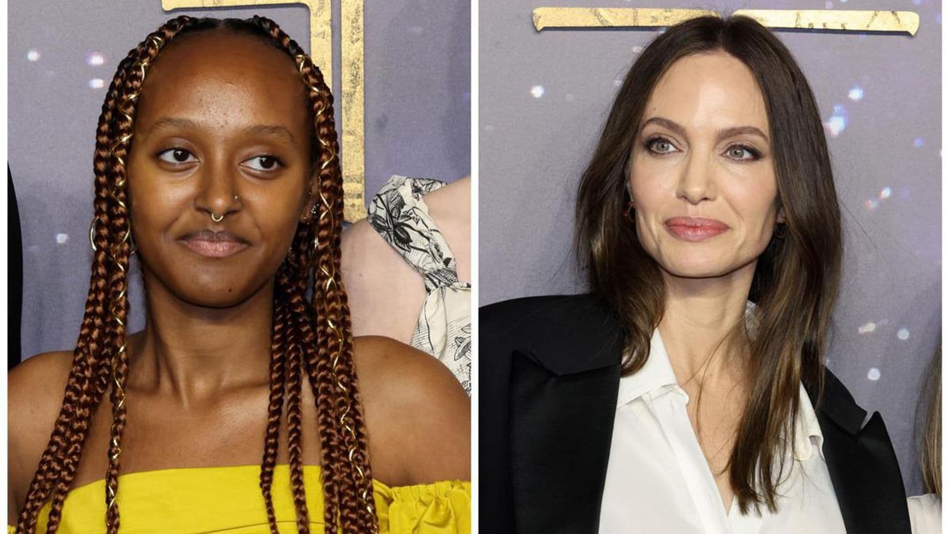 Angelina Jolie’s daughter, Zahara, has joined the first historically Black sorority