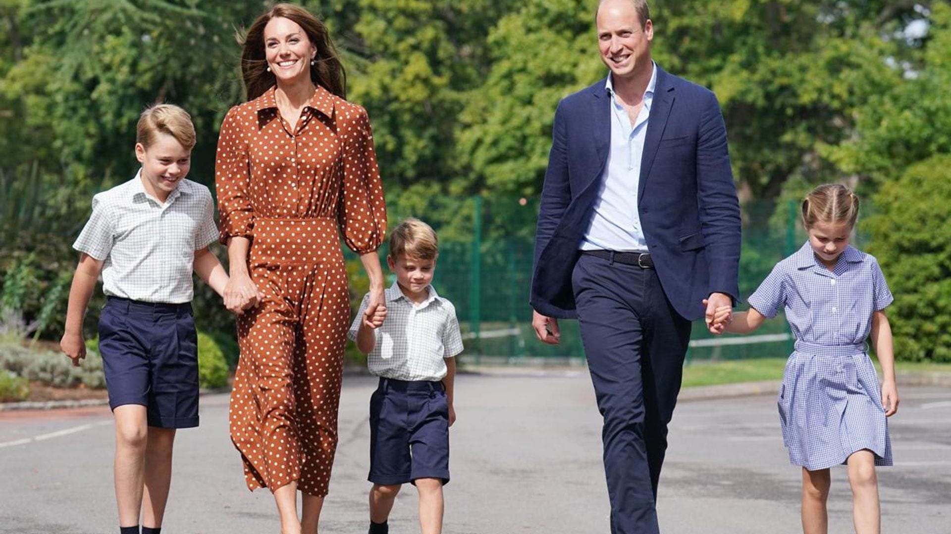 When do Prince George, Princess Charlotte and Prince Louis return to school?