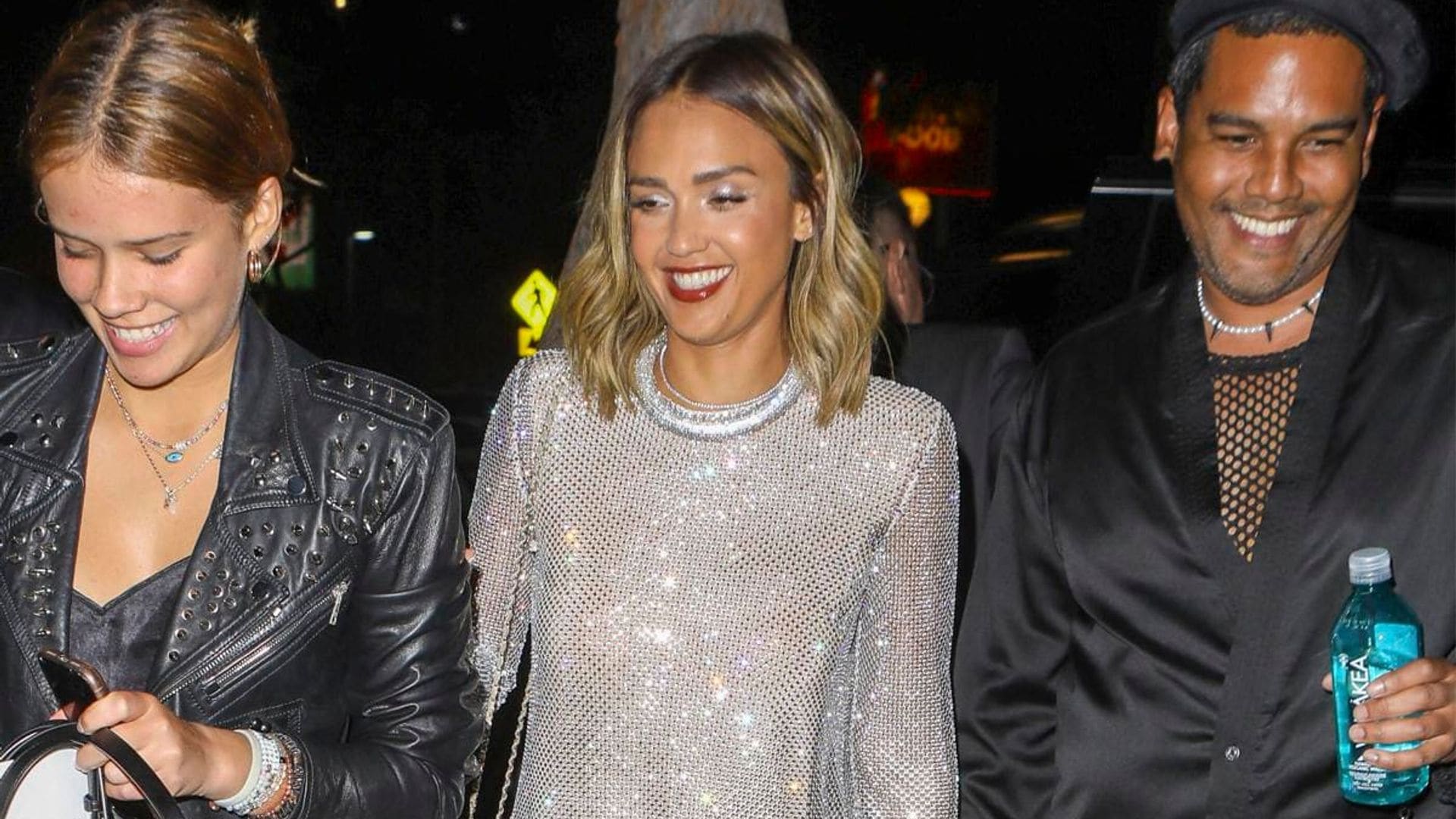 Stars get all glammed up for Jessica Alba’s birthday party in West Hollywood