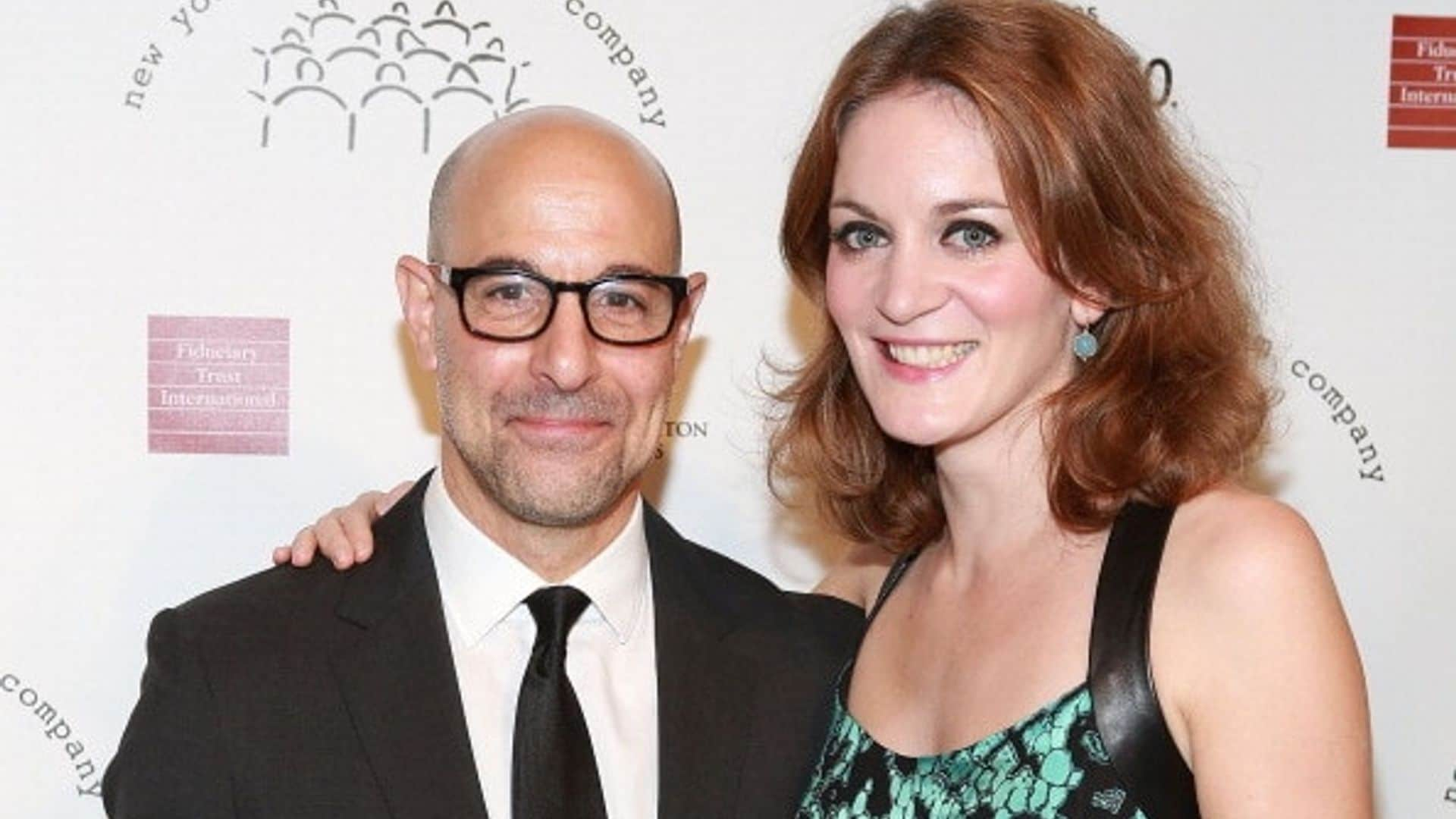 Stanley Tucci admits feeling 'guilty' for finding love with wife Felicity Blunt