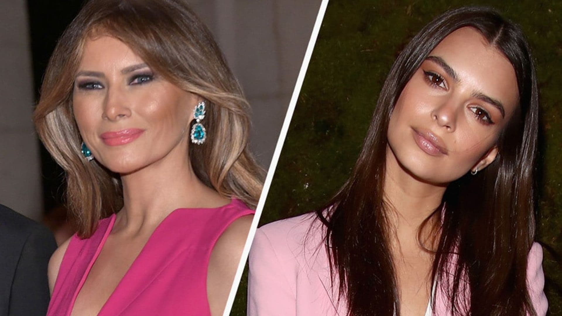 First Lady Melania Trump praises Emily Ratajkowski for coming to her defense