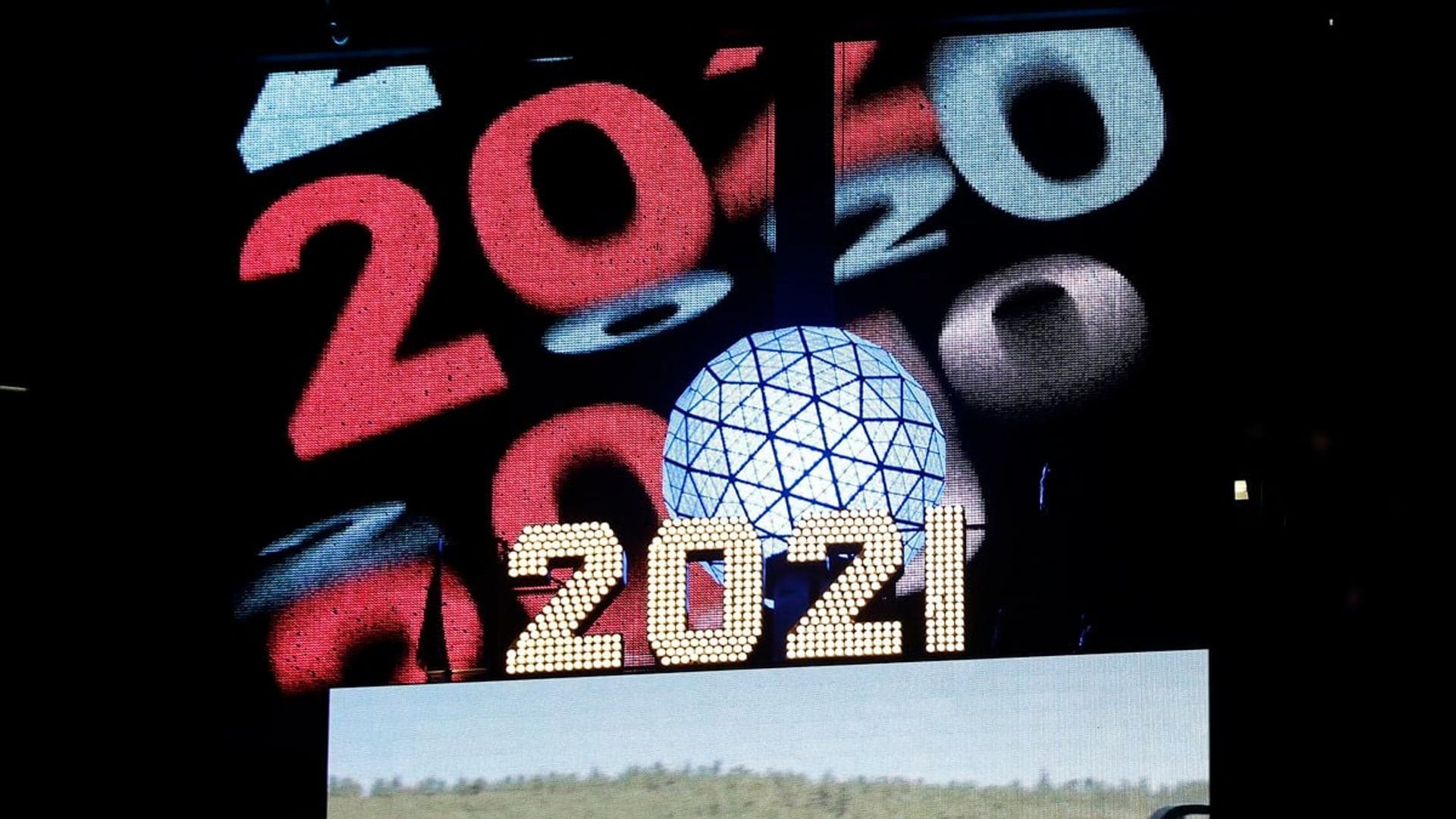 2021 Times Square New Year's Eve Celebration