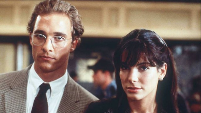 Sandra Bullock and Matthew McConaughey in "A Time to Kill."