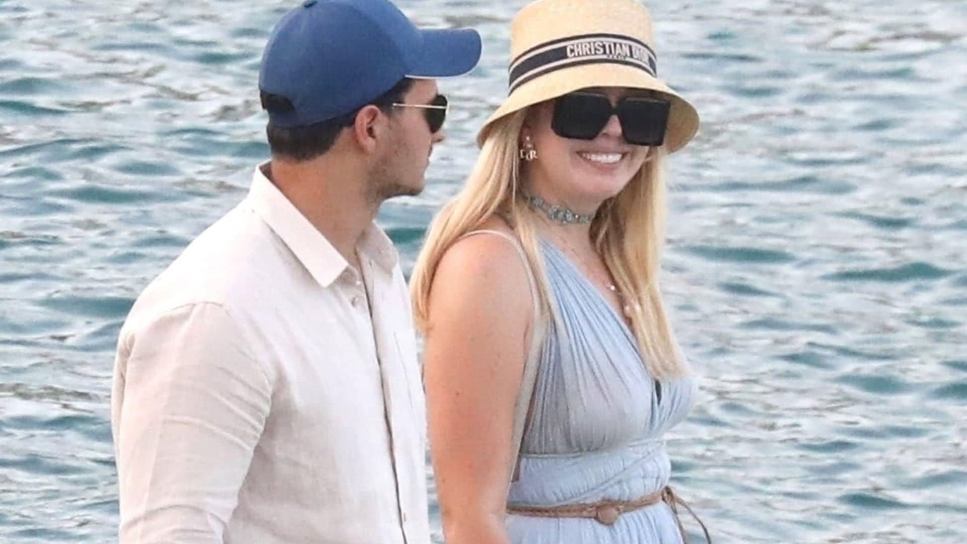 Tiffany Trump enjoys Greek getaway with fiancé Michael Boulos